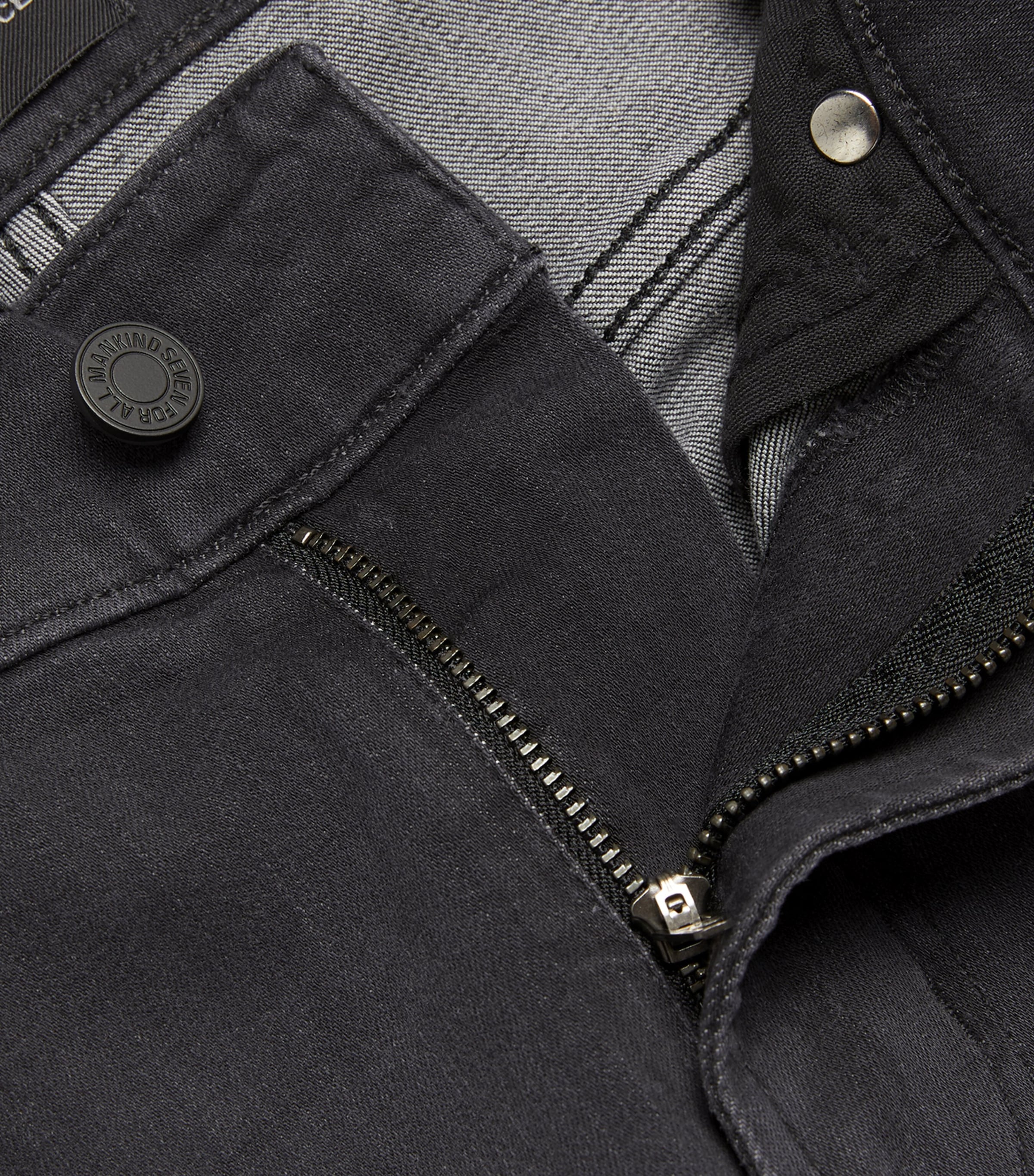 Slimmy Tapered Luxe Performance Jeans WASHED BLACK Image 5