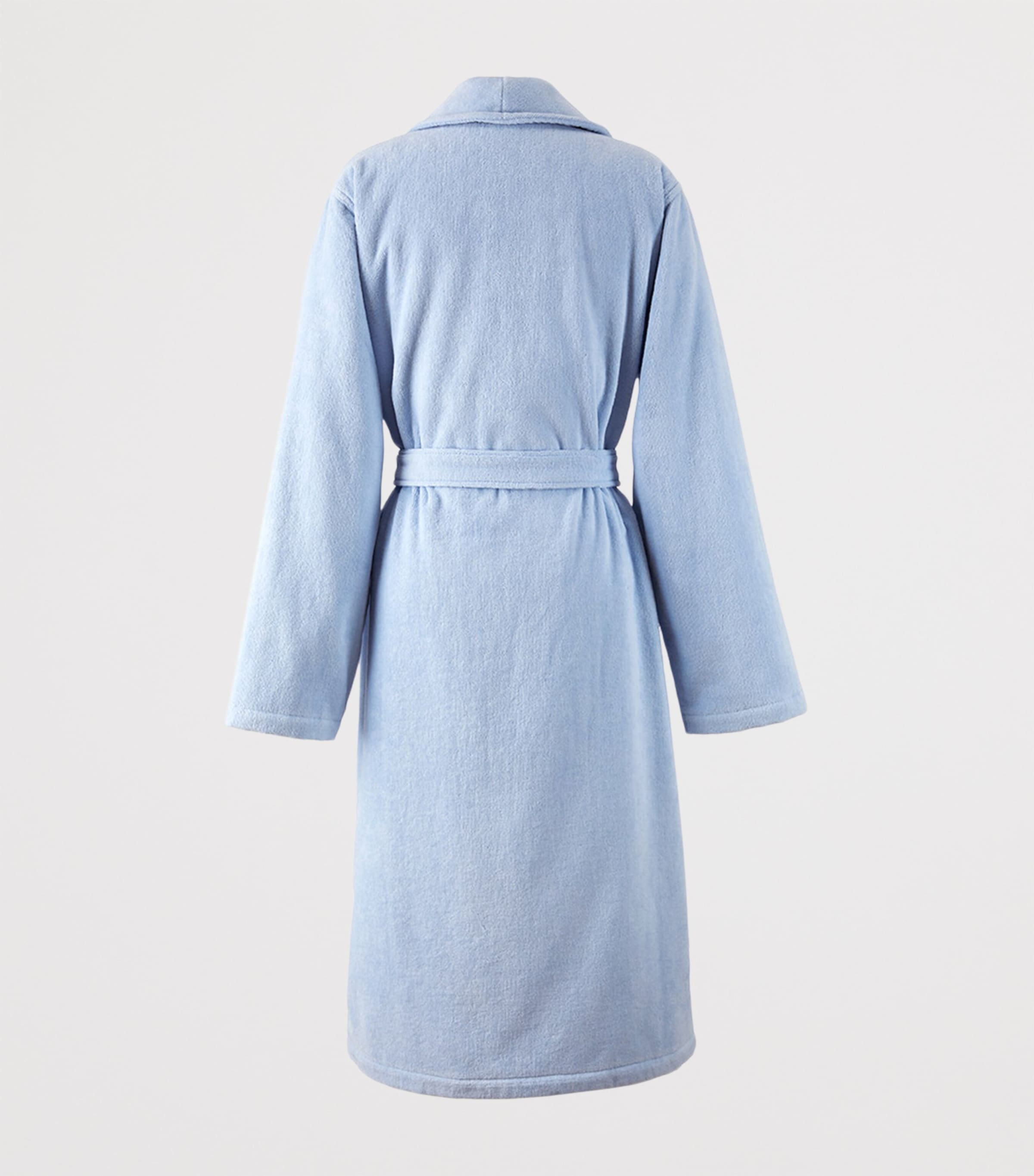 Ralph Lauren Home Denim Bear Robe (Large) Office Blue Image 2