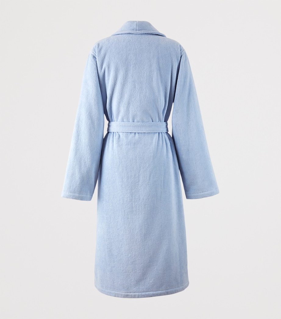 Denim Bear Robe (Large) OFFICE BLUE Image 2