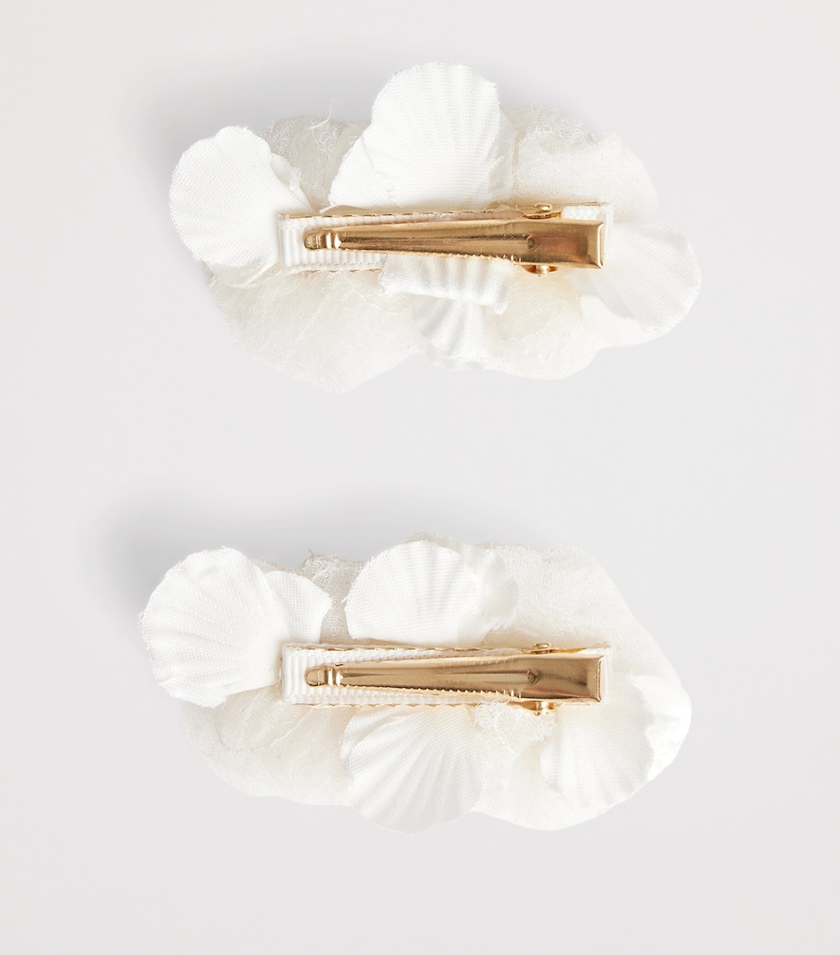 Bonpoint Embellished Hair Clips Blanc Lait Image 2