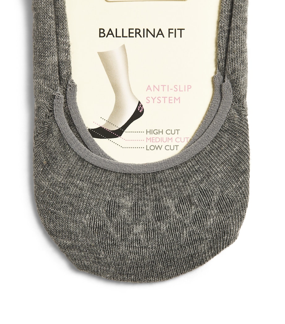 Step Medium-Cut No Show Socks LIGHT GREYMEL. Image 2