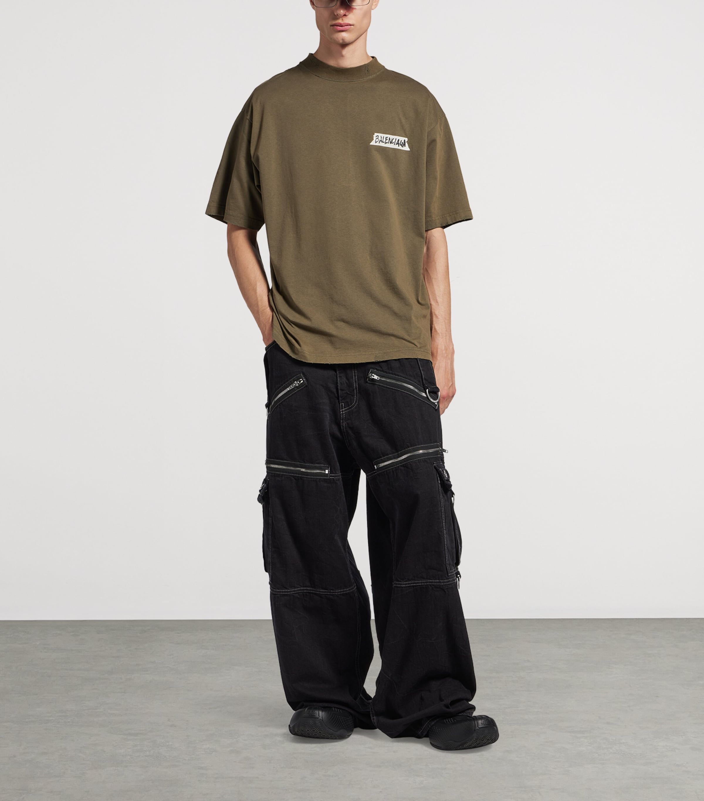 Cotton Masking Tape Logo T-Shirt 2840 Image 2