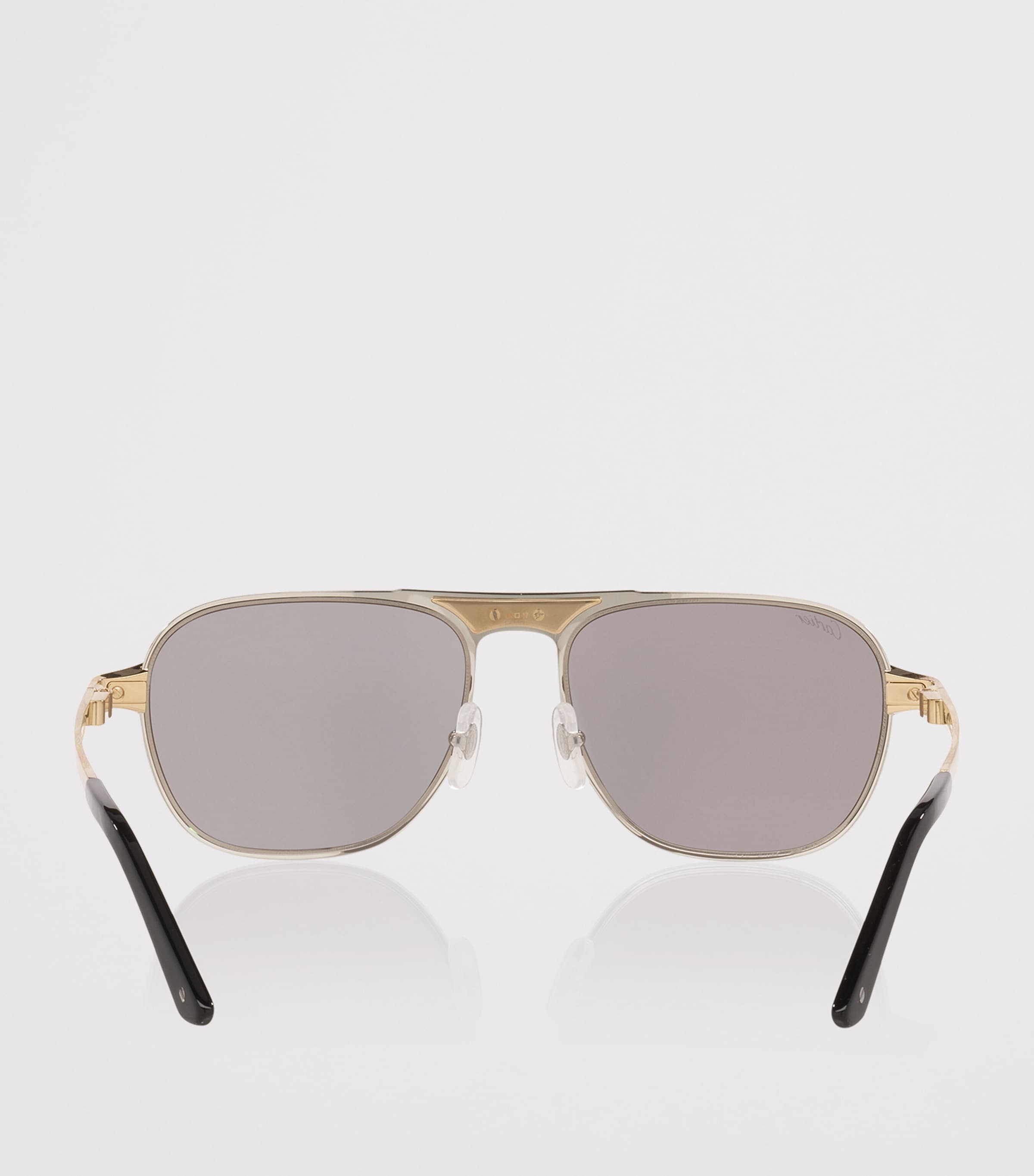 Cartier Rectangular Aviator Sunglasses Image 4