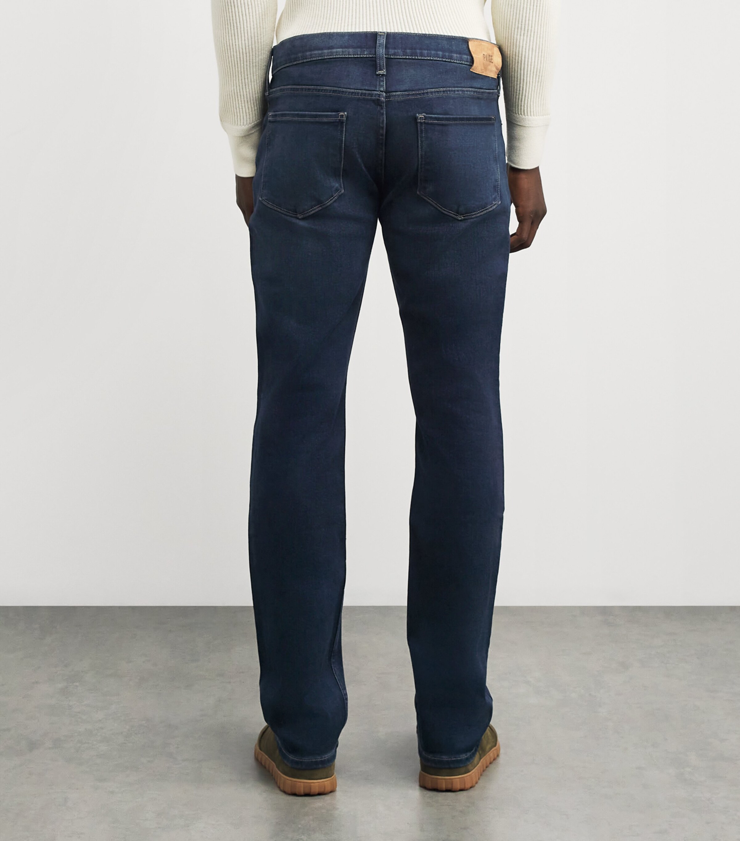 PAIGE Mens Normandie Straight Jeans Andros Image 4
