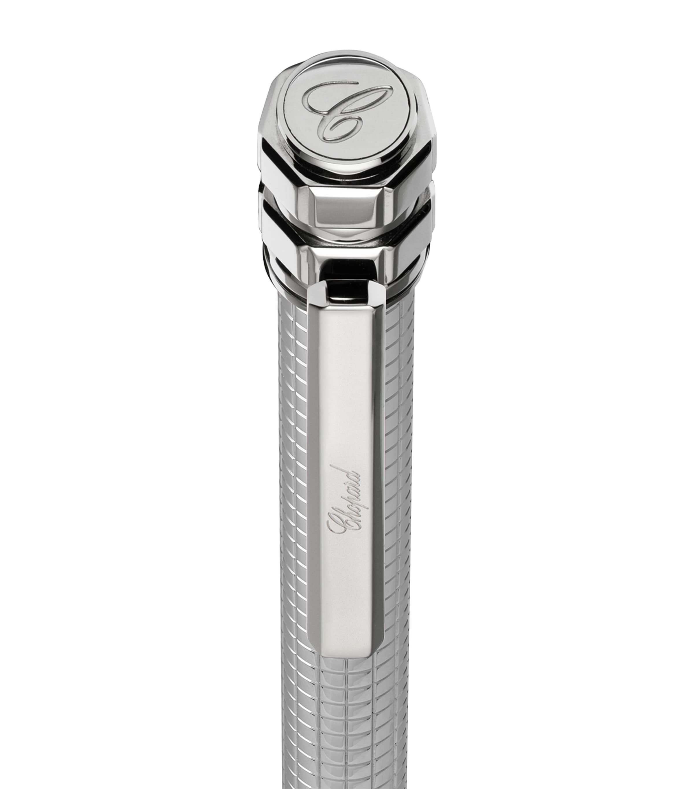 Chopard Ice Cube Ballpoint Pen Silver Image 2