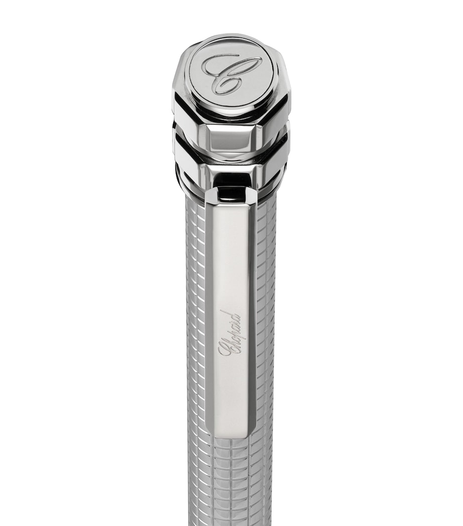 Chopard Ice Cube Ballpoint Pen Silver Image 2