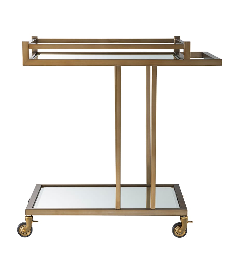 Brushed Brass Beverly Hills Trolley BRASS Image 3