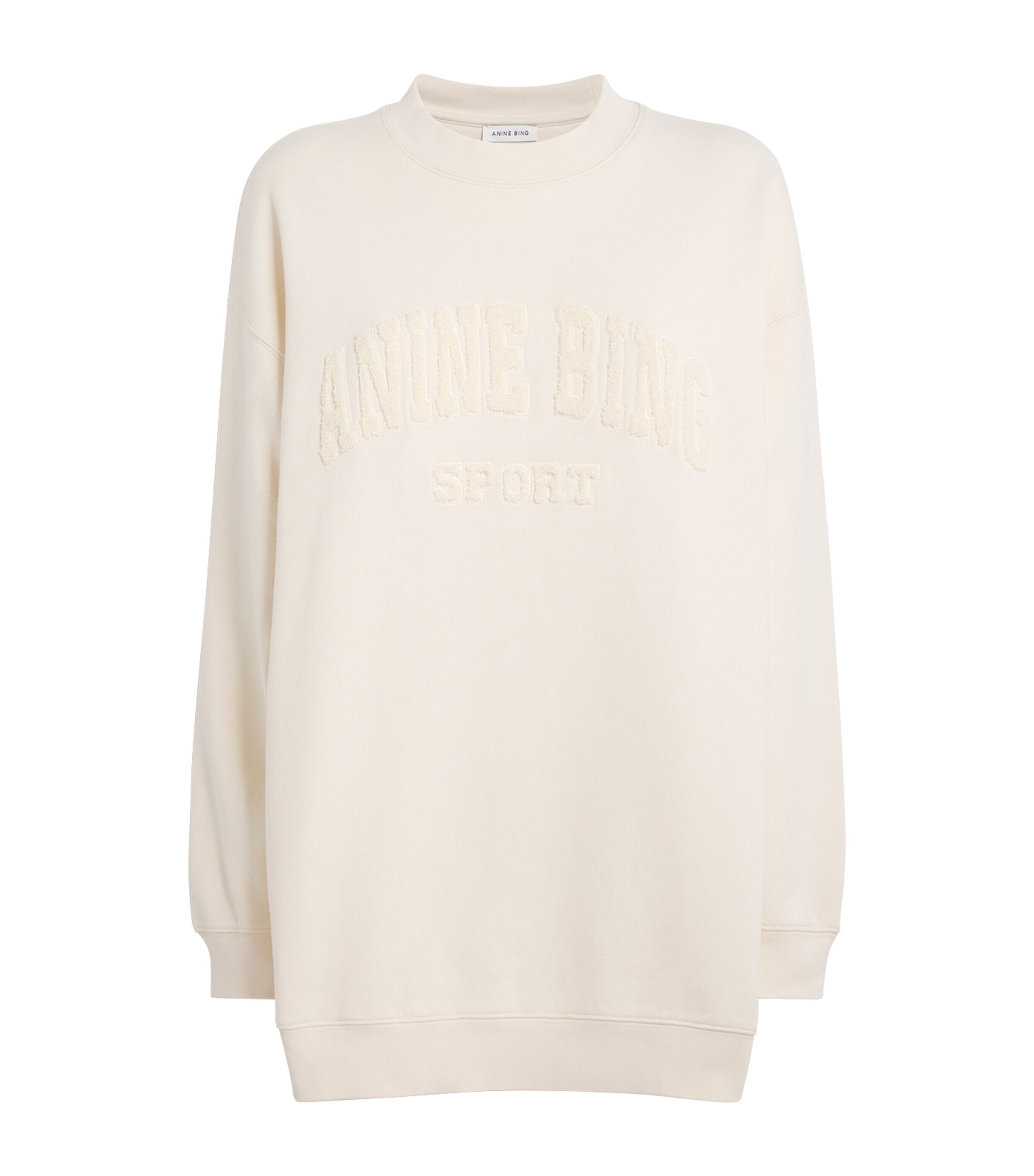 ANINE BING Logo Tyler Sweatshirt | Women Clothing | Tops | Sweatshirts & Hoodies | Loungewear | Lounge Tops | Lounge Bottoms | Designers | ANINE BING