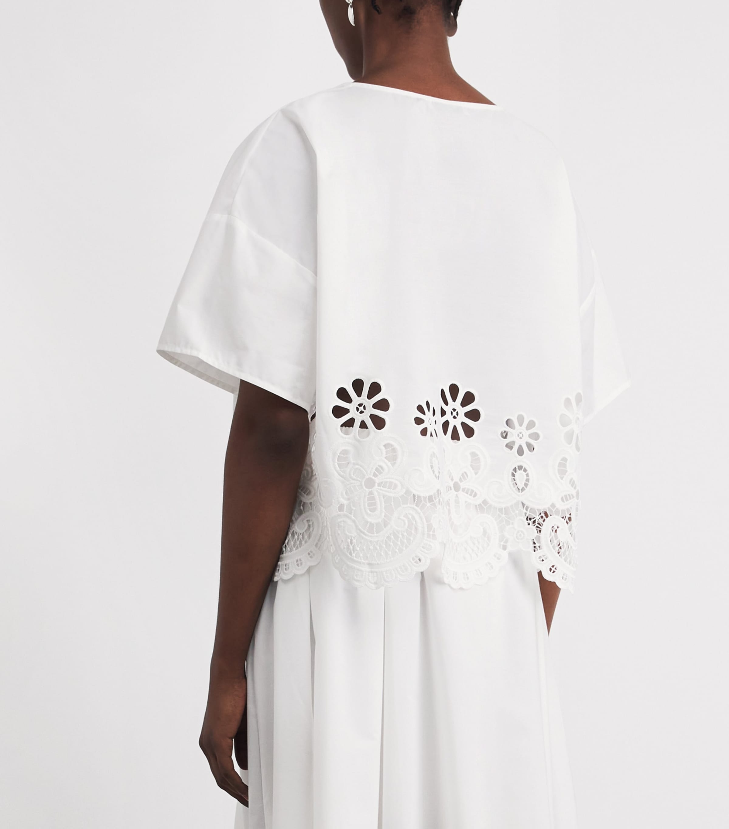 Stylein Womens Eyelet Jassira Blouse White Image 5