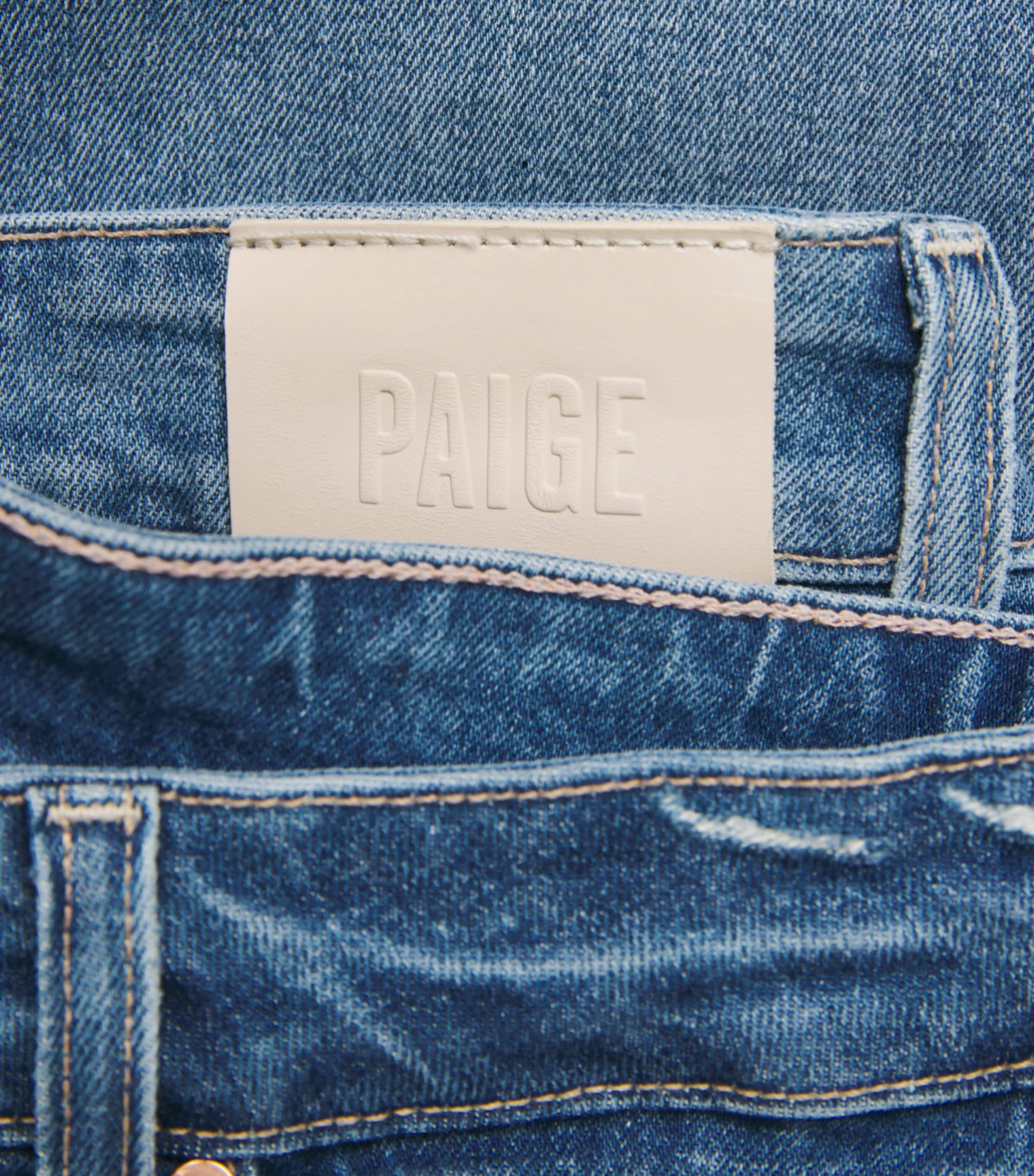 PAIGE Womens Stretch-Denim Alexis Wide-Leg Jeans Poet Image 6