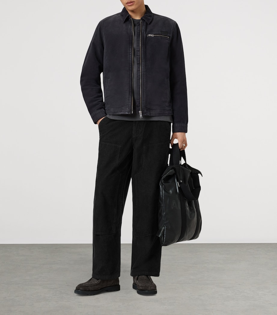 Corduroy-Trim Rothwell Jacket ONYX BLACK Image 6