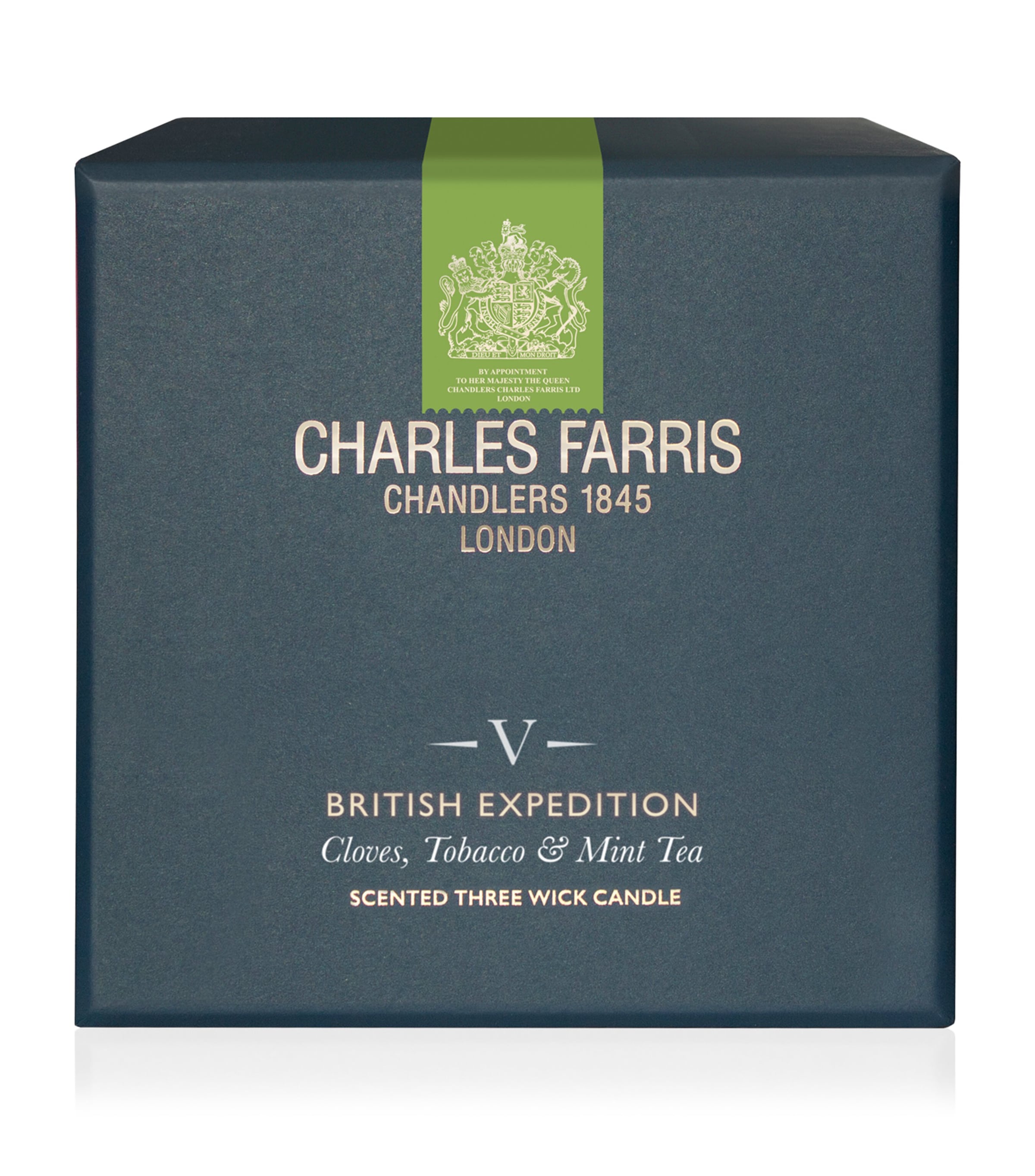 British Expedition Scented Candle (210g) BLUE Image 1