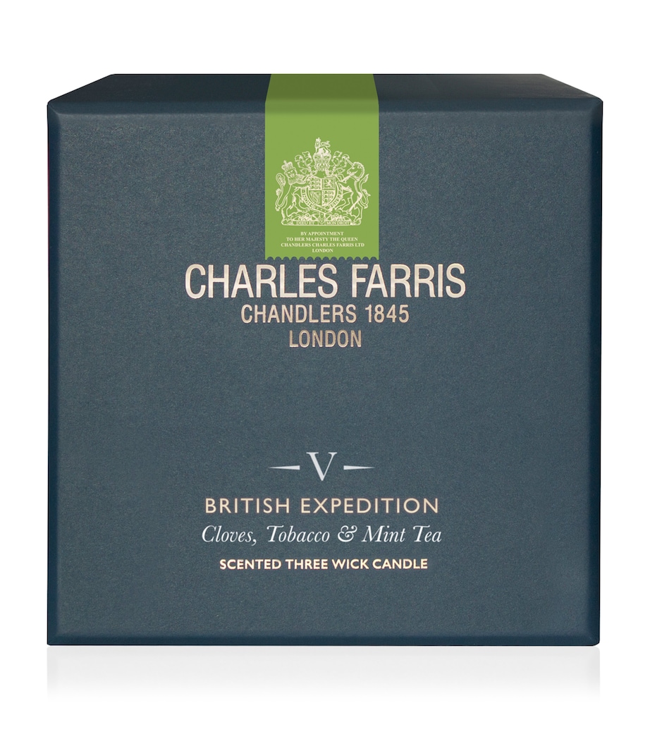 British Expedition Scented Candle (210g) BLUE Image 1