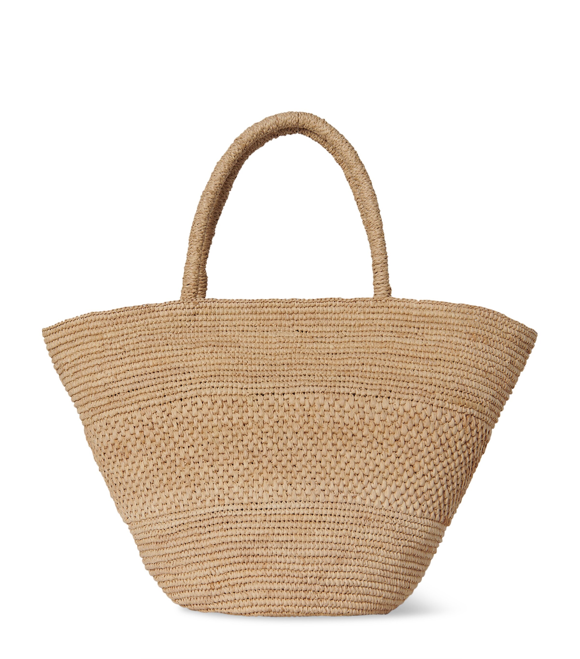 The Row Emilie Raffia Tote Bag Natural Ans Image 1