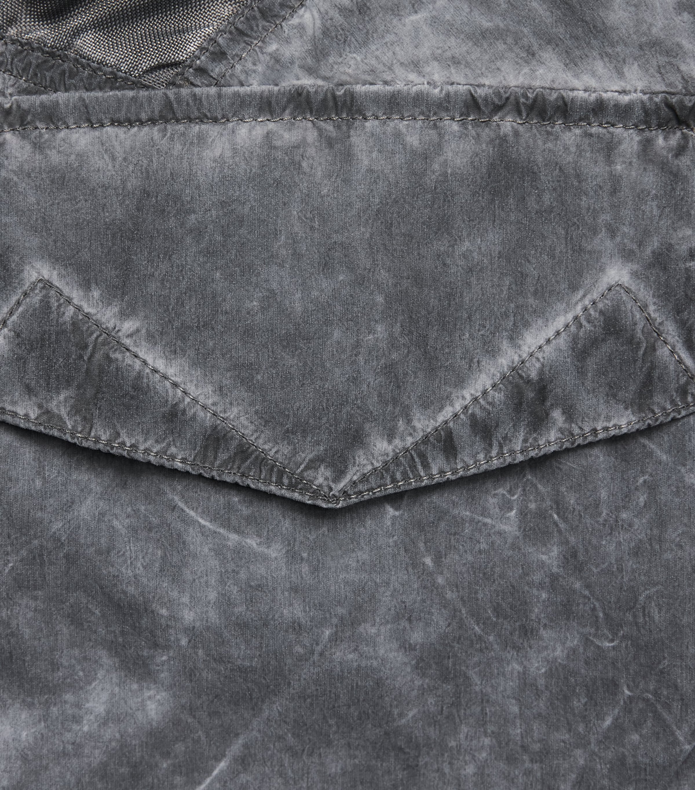Stone Island Mens Smerigliato Nylon Overshirt Image 6
