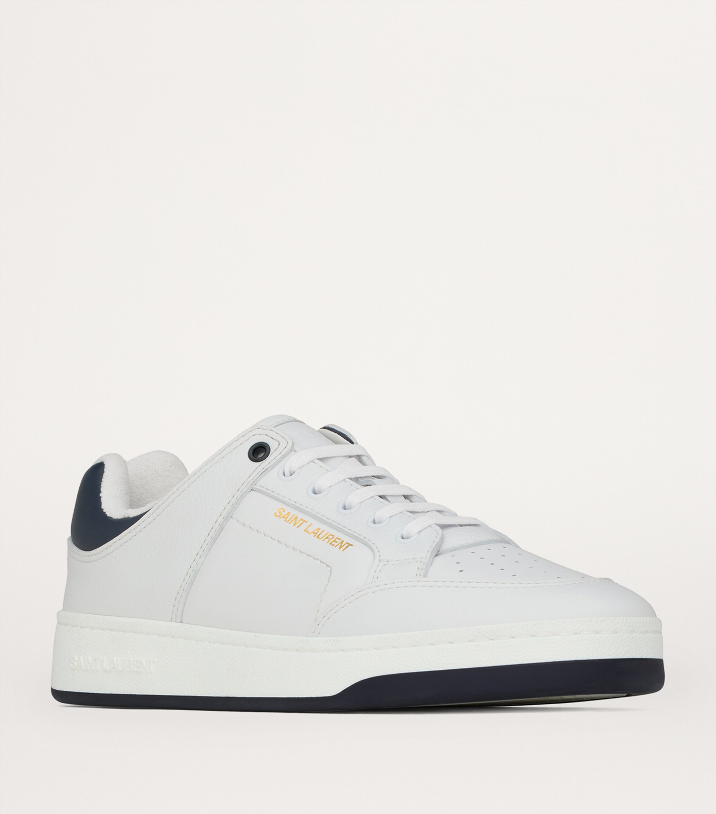 Saint Laurent Leather SL/61 Low-Top Sneakers | Harrods CH