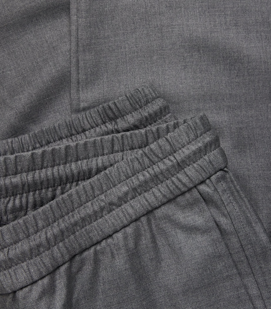 Sease Mens Virgin Wool Summer Mindset Trousers Steel Grey Image 6