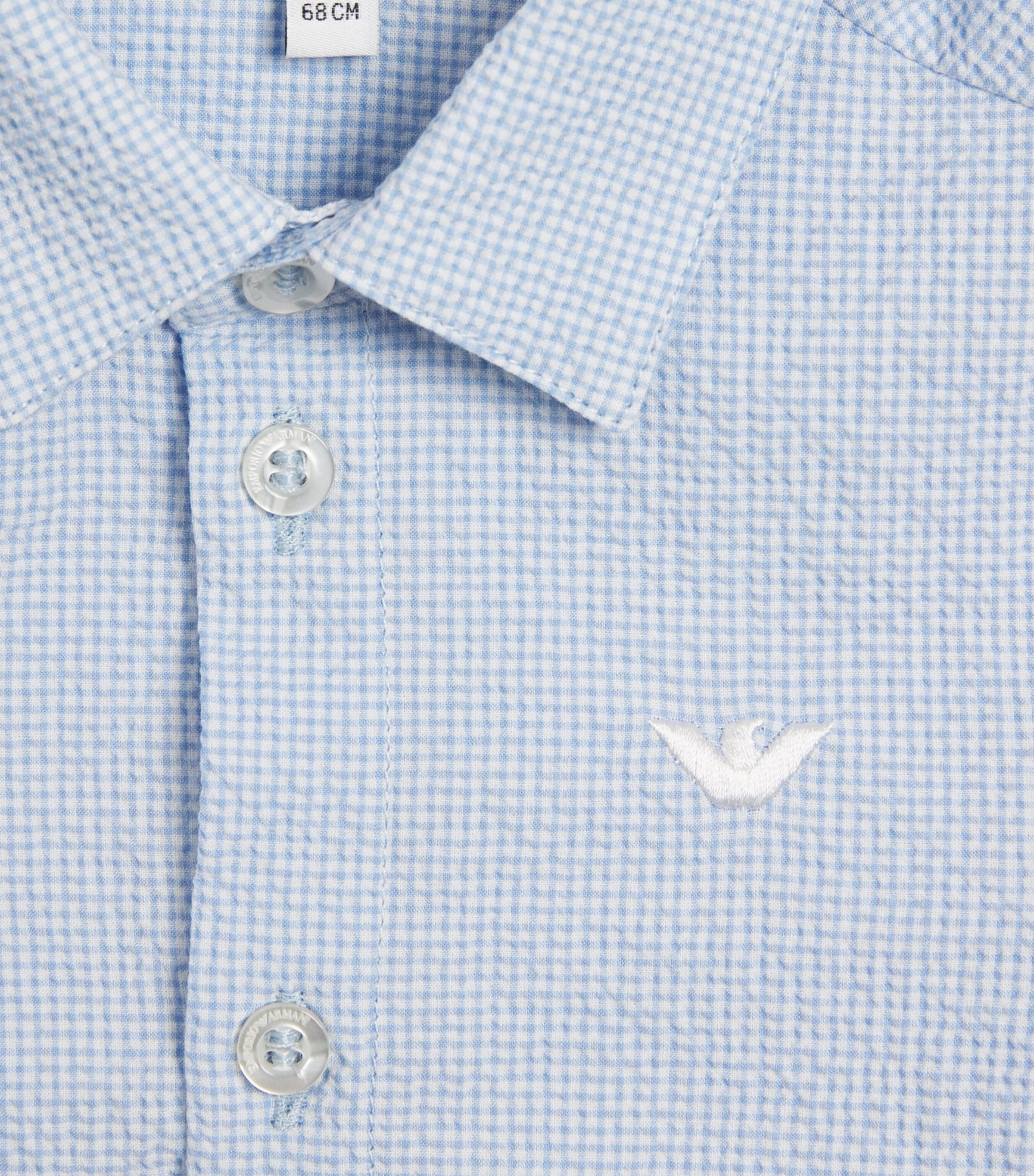 Cotton-Blend Seersucker Shirt (6-36 Months) 9/1 Image 3