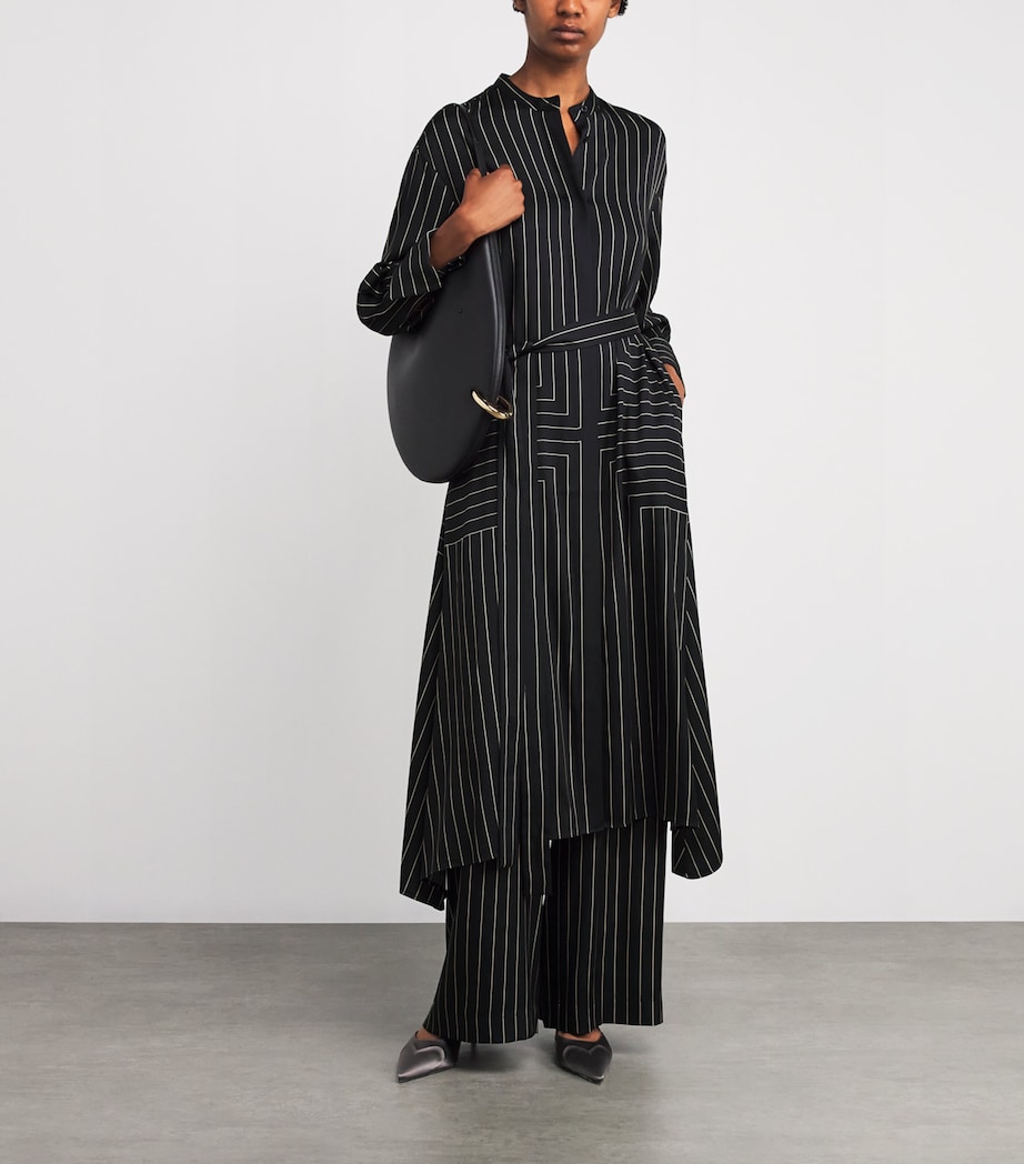 Geometric Print Orlanda Dress BLACK/AFFOGATO Image 2