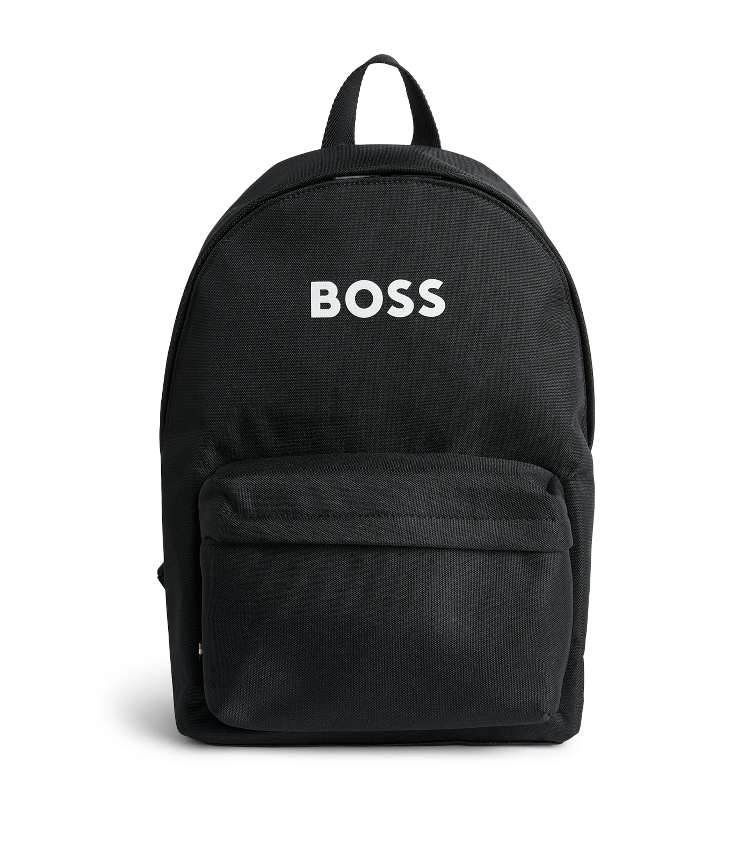 BOSS Kidswear Logo Backpack Black Image 1