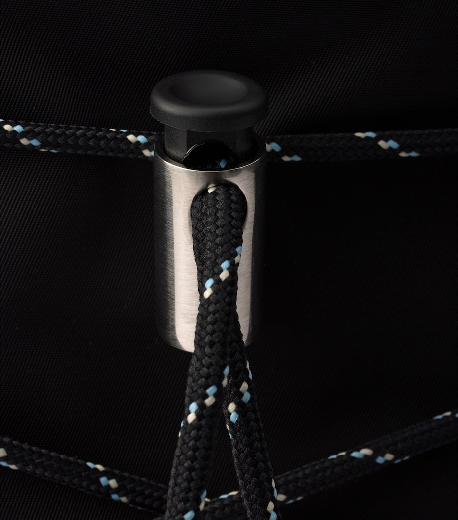 Prada Re-Nylon and Leather Drawstring Backpack Image 6