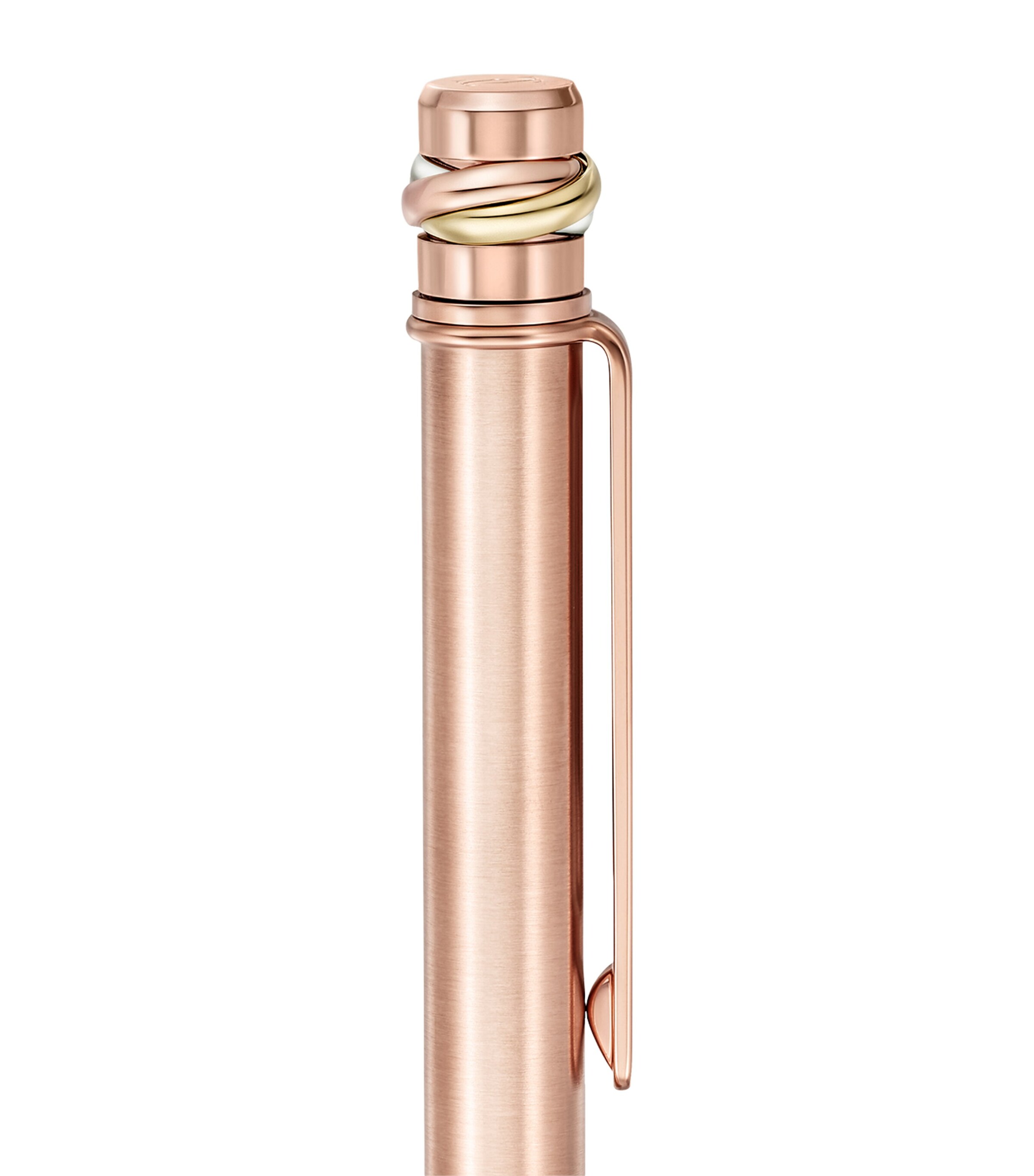Cartier Trinity Ballpoint Pen Rose Gold Image 4