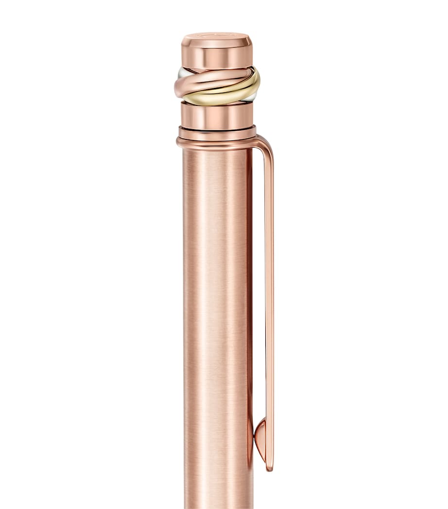 Cartier Trinity Ballpoint Pen Rose Gold Image 4