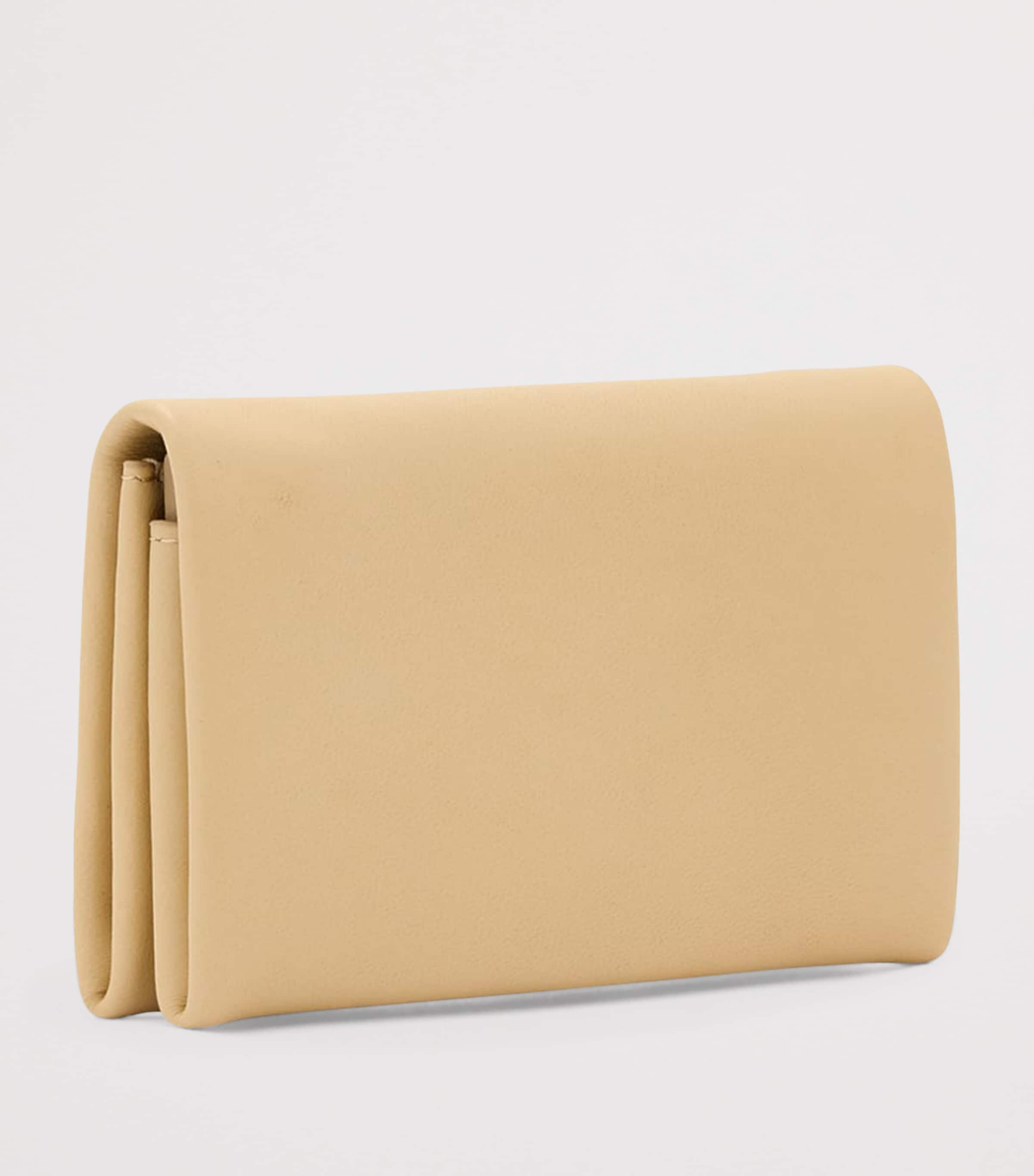AllSaints Leather Harluna Wallet Mellow Yellow Image 5