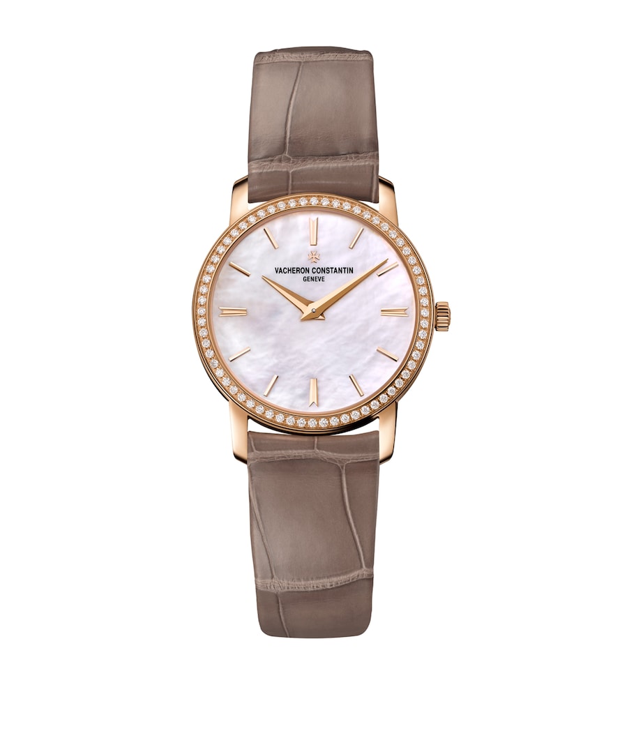 Rose Gold and Diamond Traditionnelle Watch 30mm PINK GOLD Image 1