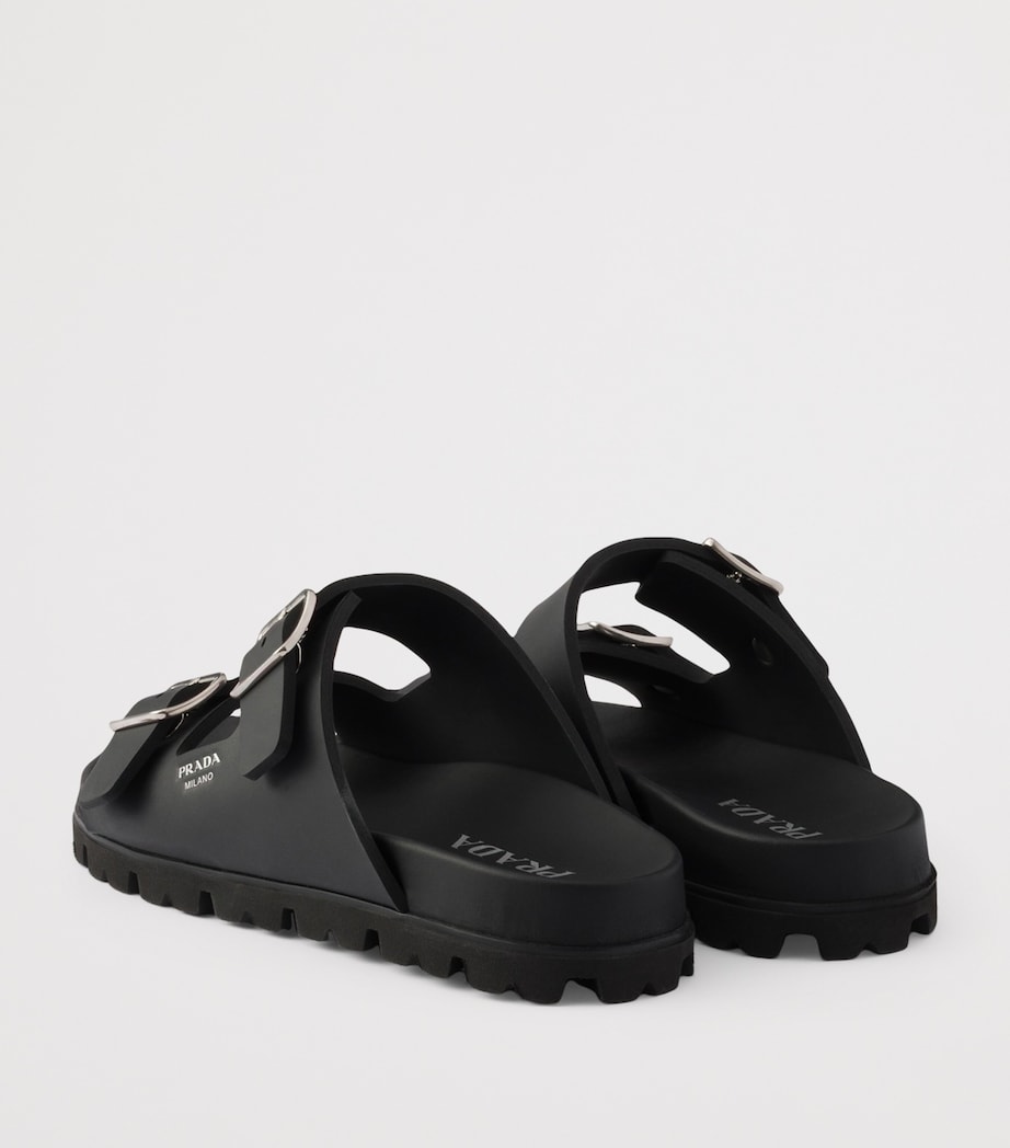 Prada Buckle Slides Image 4
