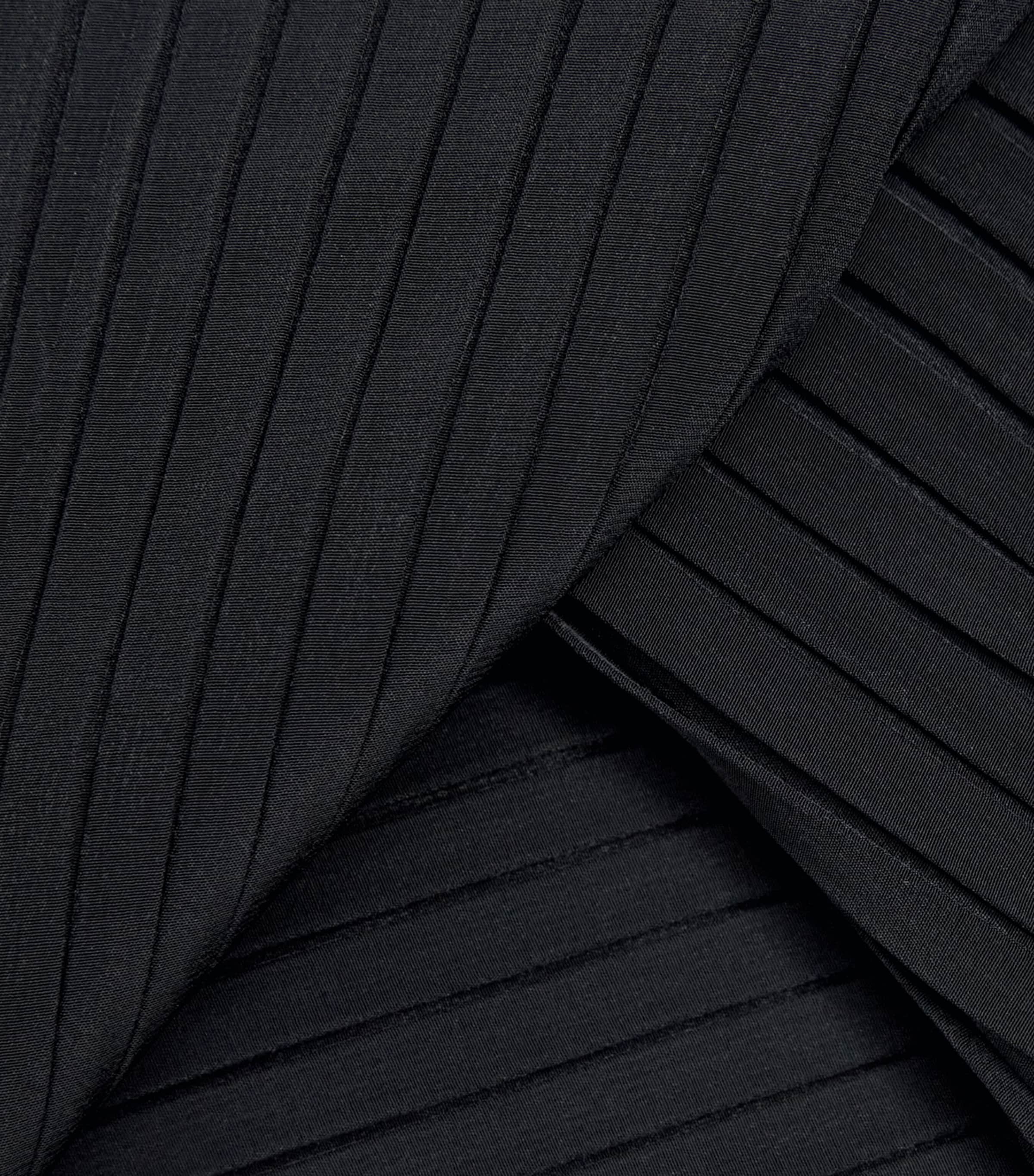 Issey Miyake Black Shadow Study Pleats Midi Dress | Harrods US
