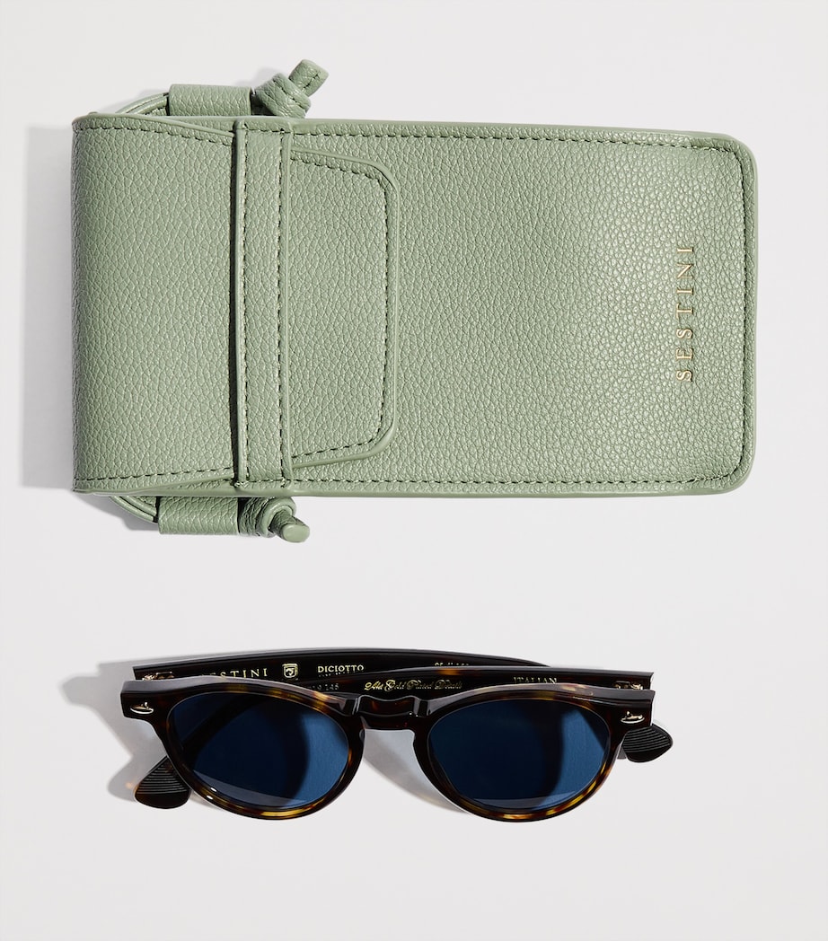 Sestini Acetate Diciotto Sunglasses Blue Cristallo Image 5