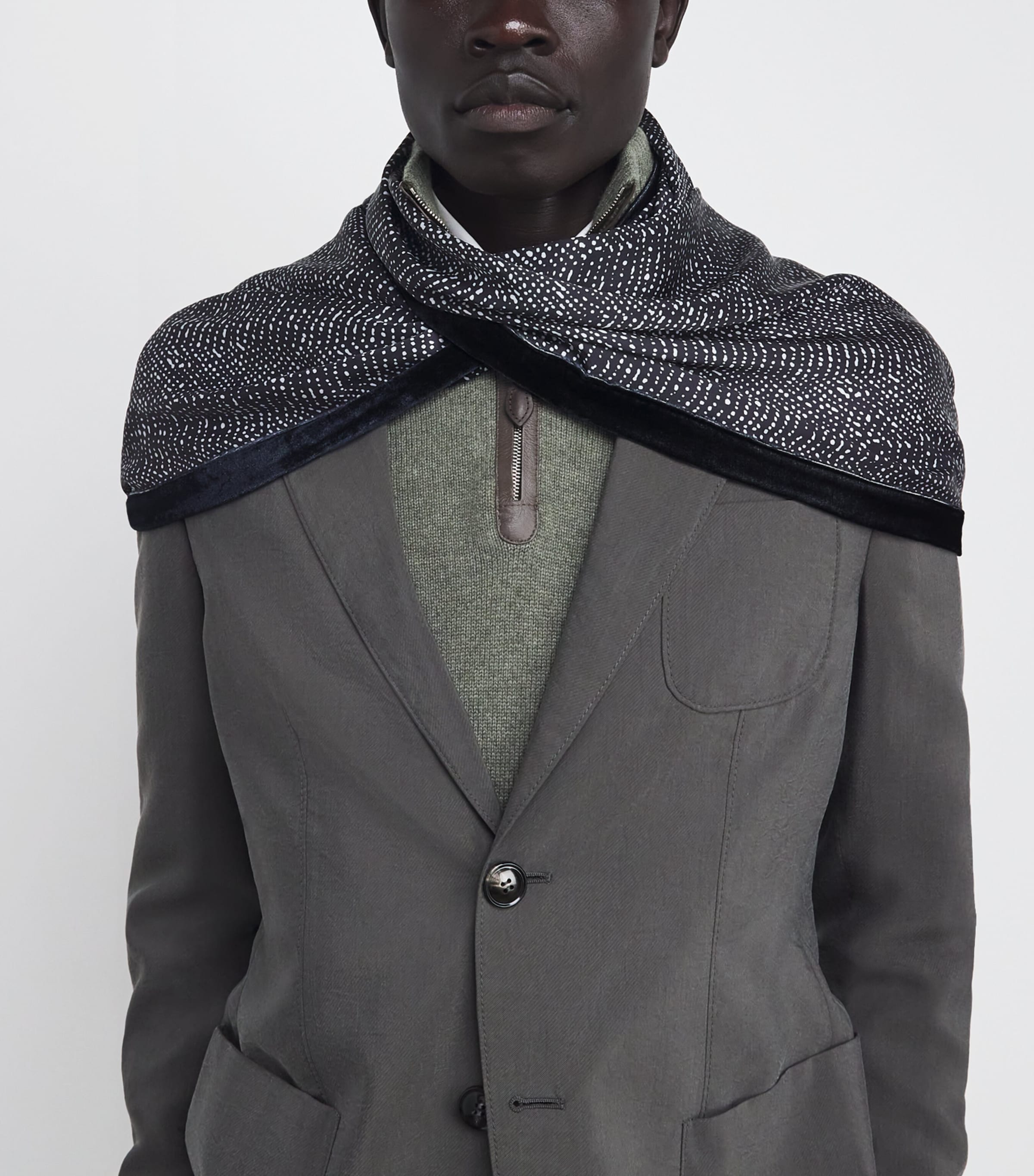 Silk Printed Scarf FB066 Image 3