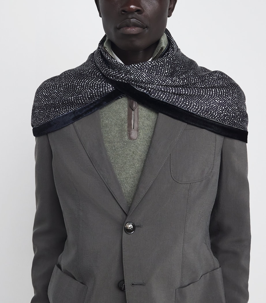 Silk Printed Scarf FB066 Image 3