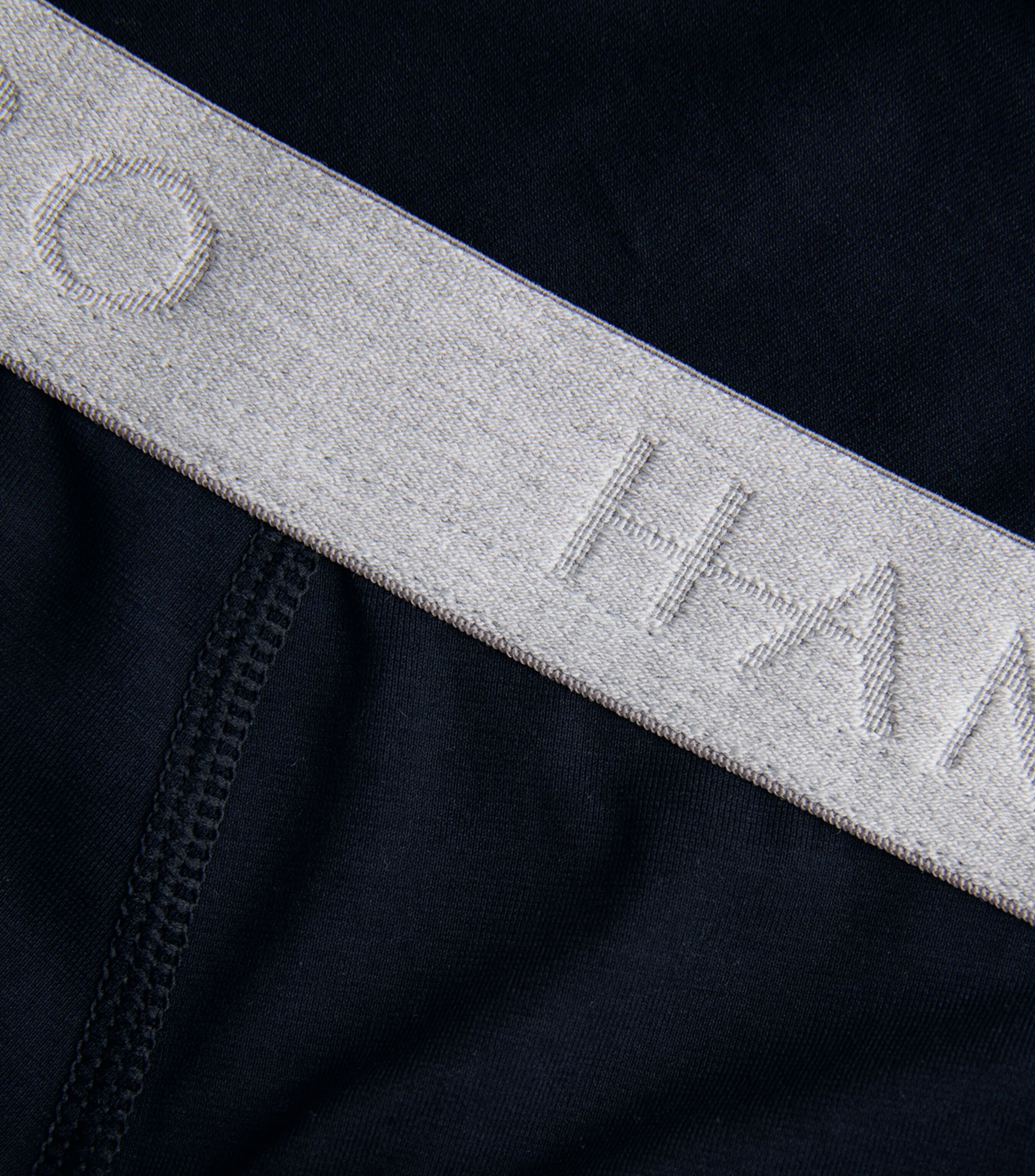 Cotton-Blend Essentials Briefs (Pack of 2) 0019/BLACK Image 5