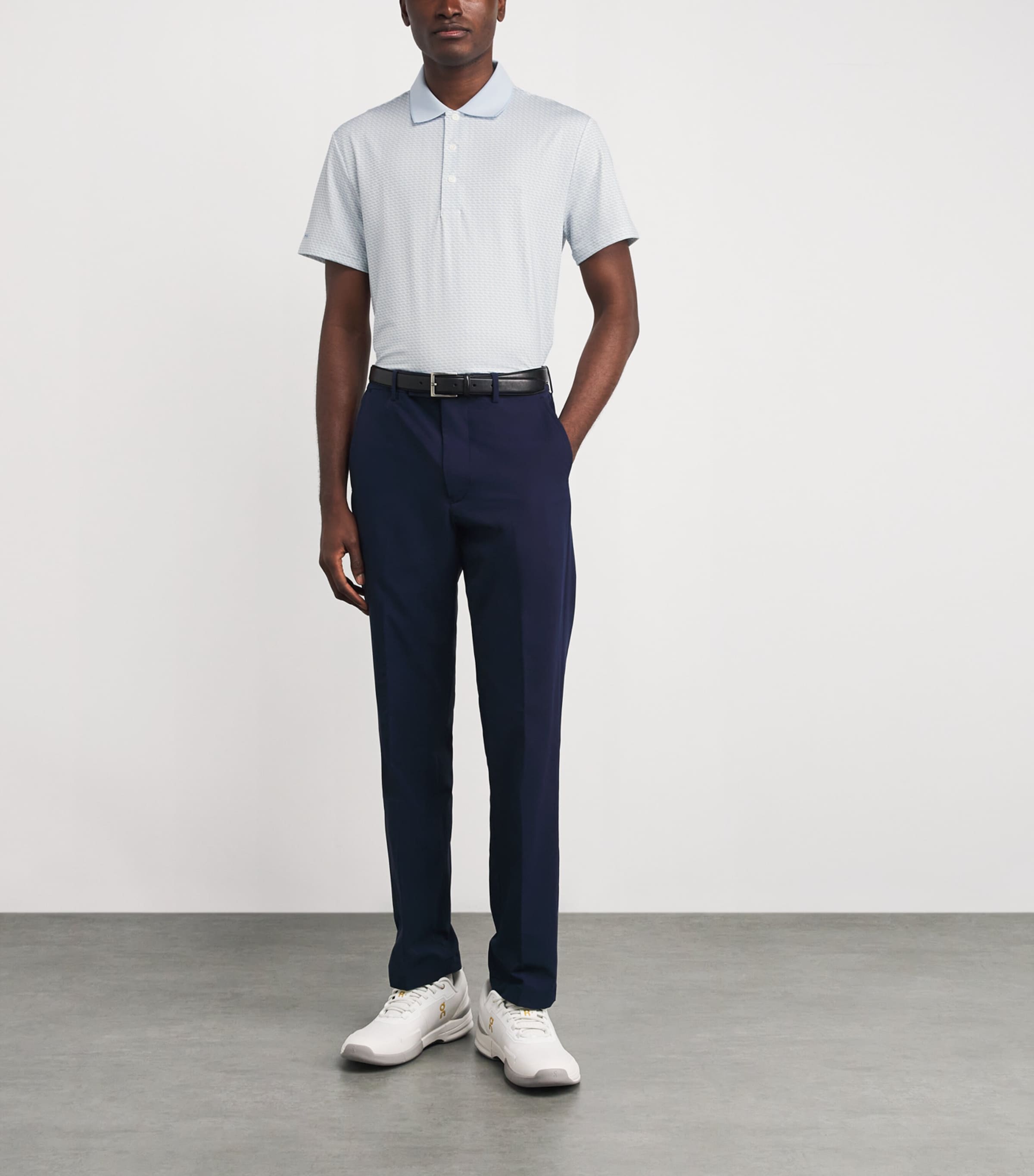 Airflow Polo Shirt BLUE PENNY Image 2