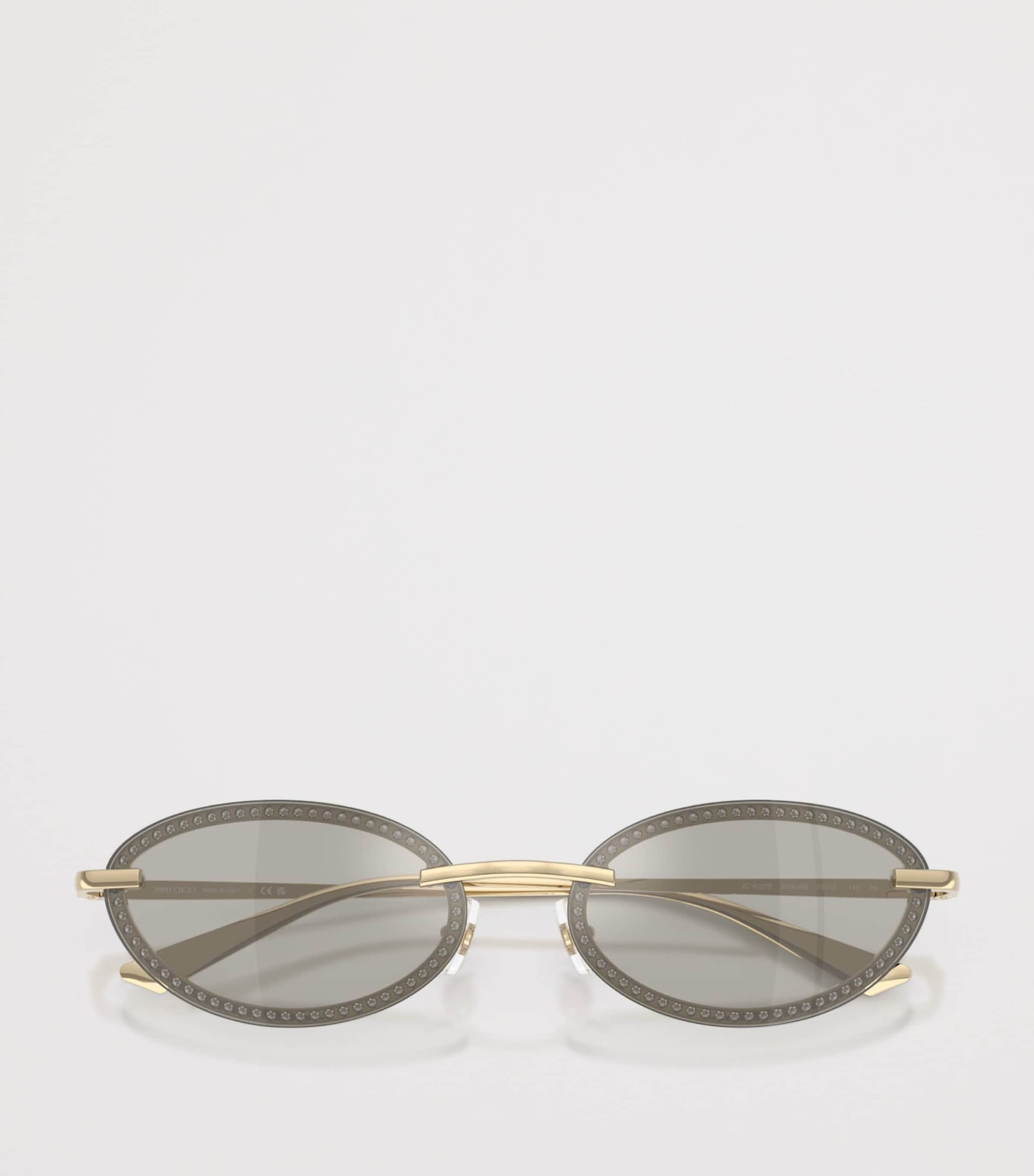 Jimmy Choo Oval Sunglasses Image 5