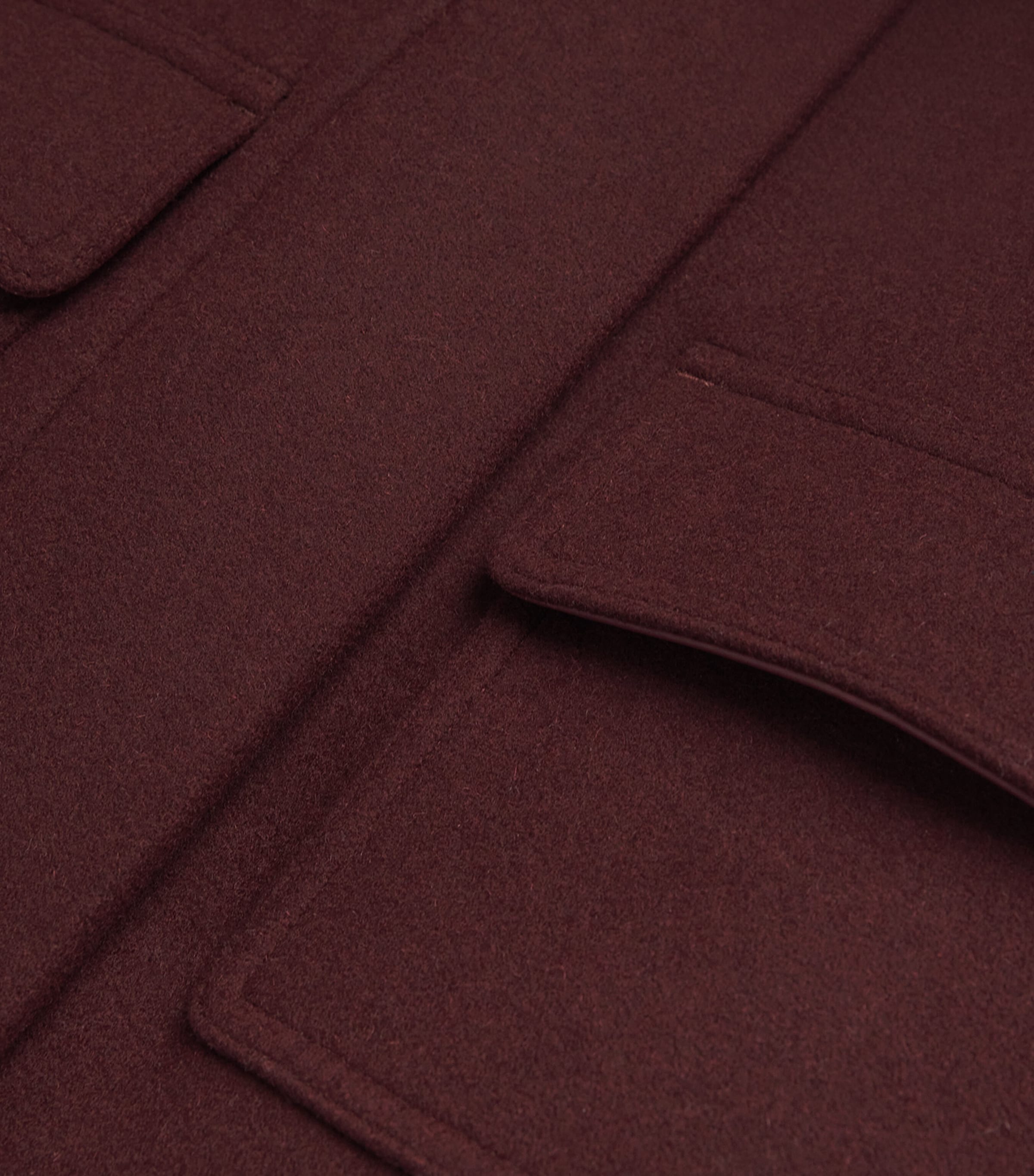 Wool-Alpaca-Cashmere Gilet CHERRY Image 4