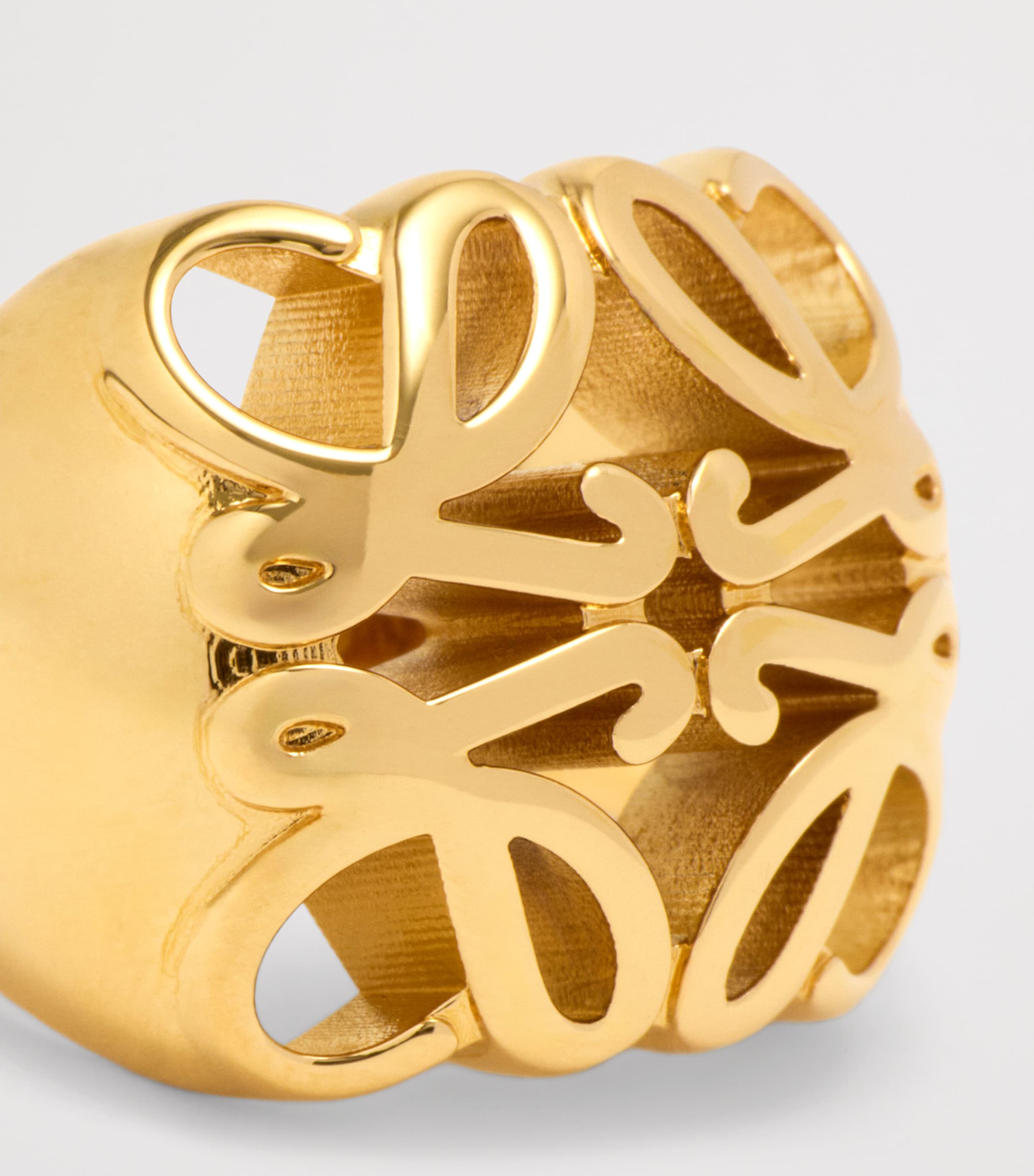 Bombe Anagram Ring GOLD Image 4