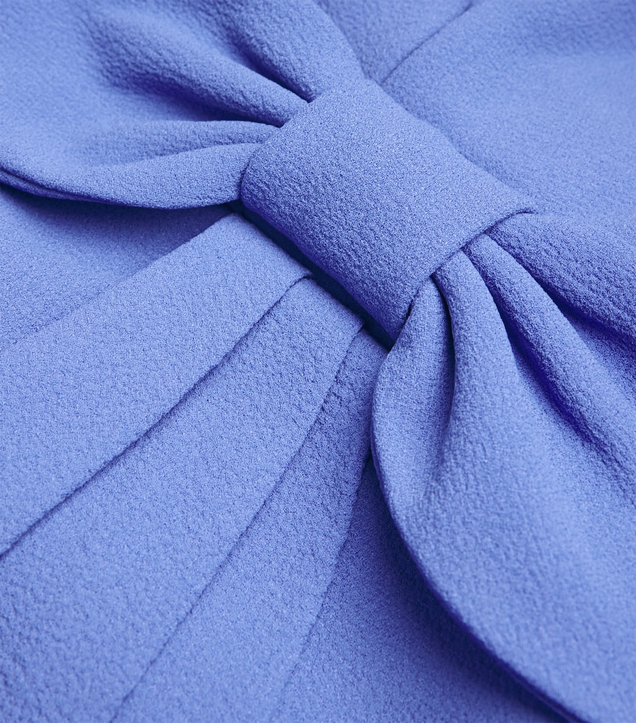 Bow-Detail Violette Midi Dress PERIWINKLE BLUE Image 5