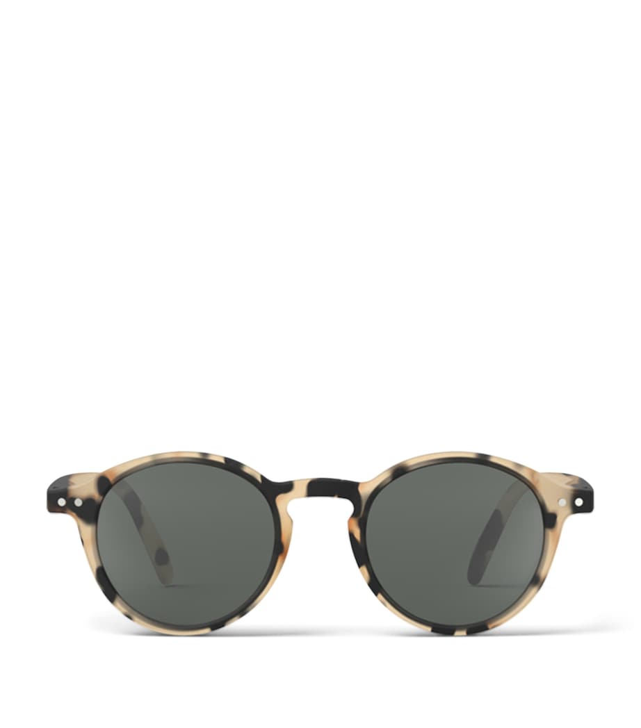 IZIPIZI KIDS #d Round Sunglasses (7-11 Years) Light Tortoise Image 1
