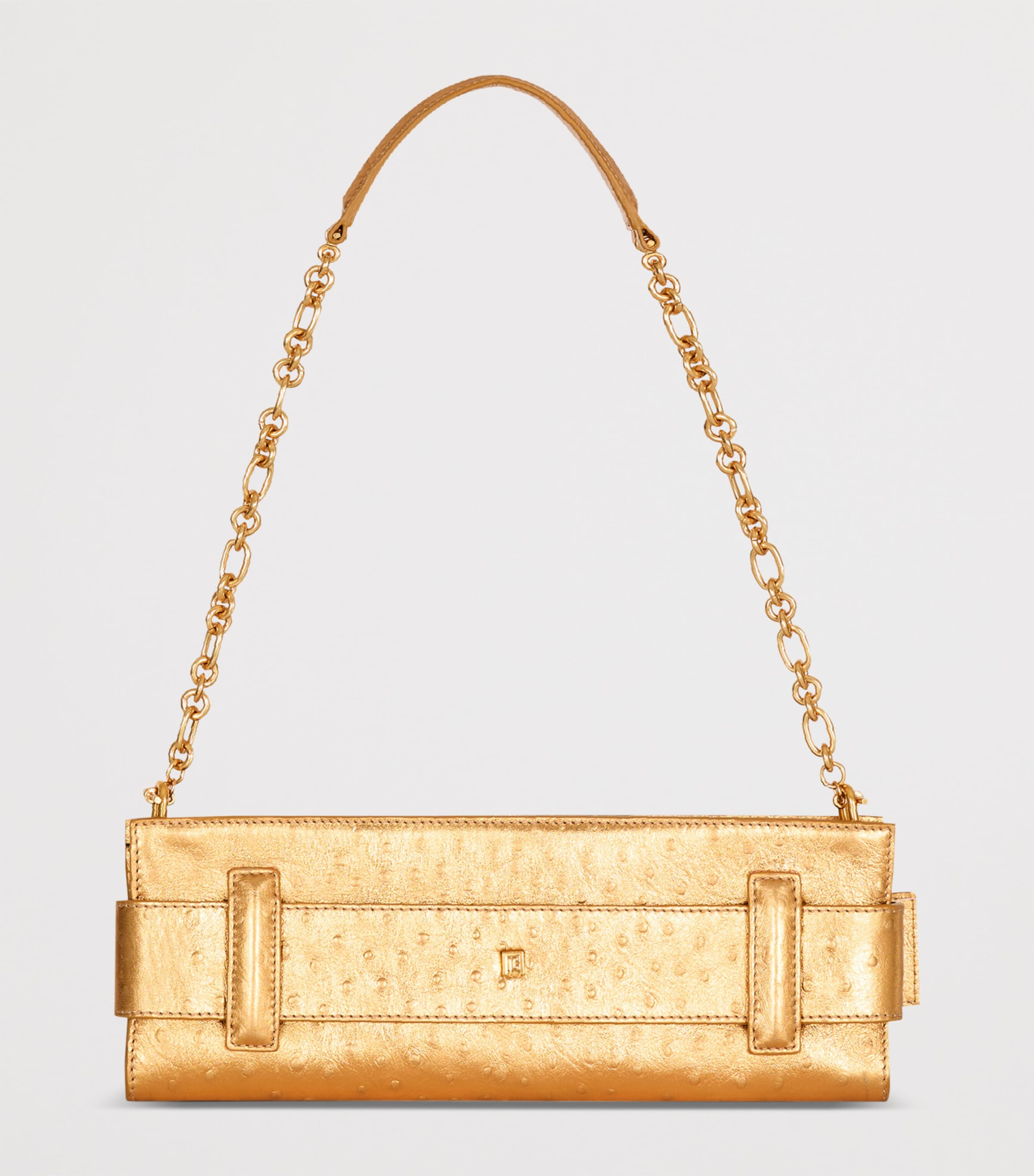 Leather Anthem Clutch Bag 1KA OR Image 7