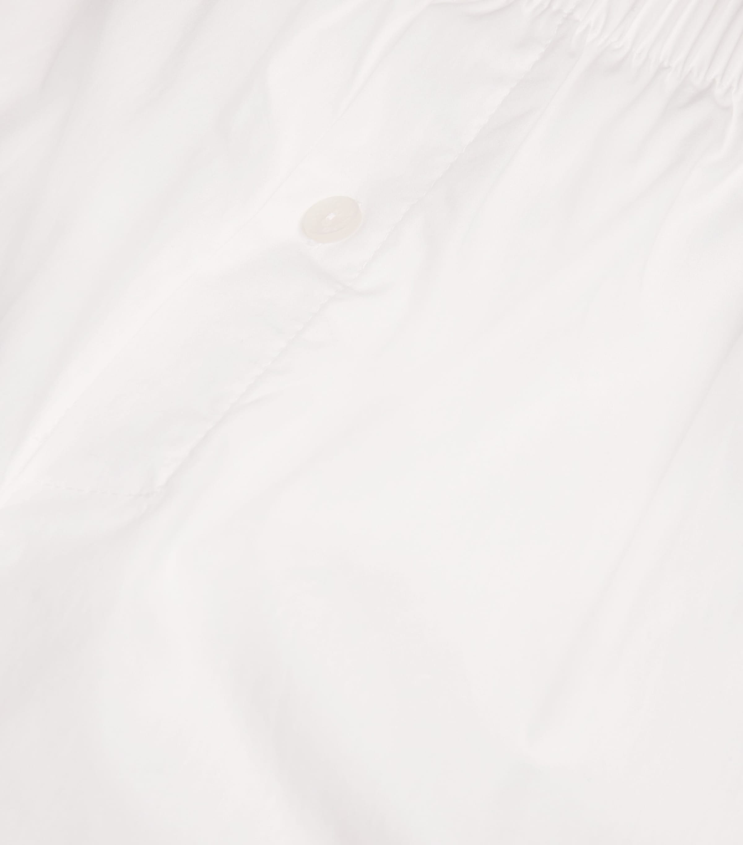 Woven Plain Boxer Shorts WHITE Image 5