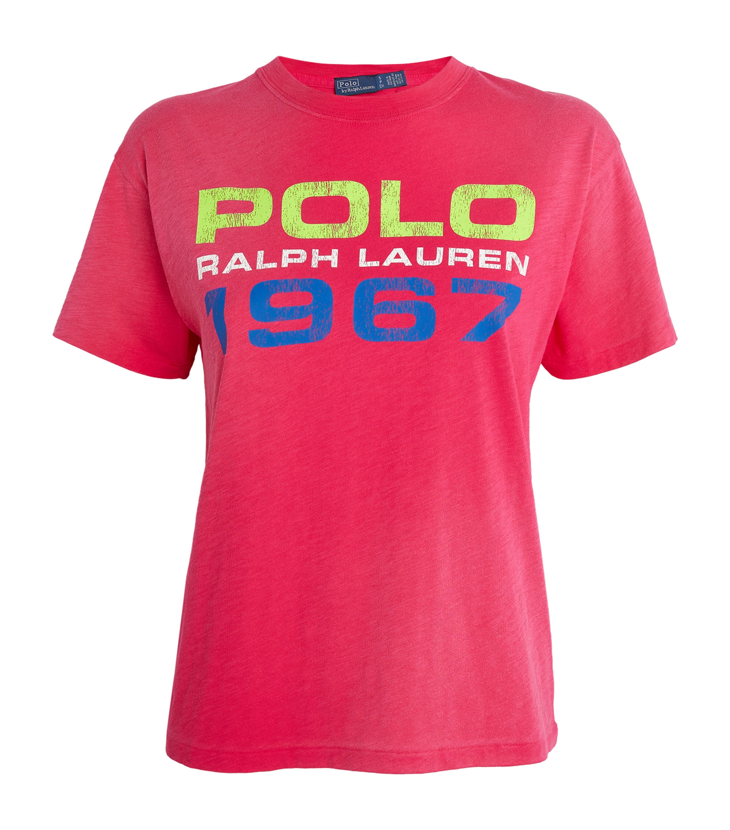 POLO RALPH LAUREN COTTON 1967 LOGO T-SHIRT 