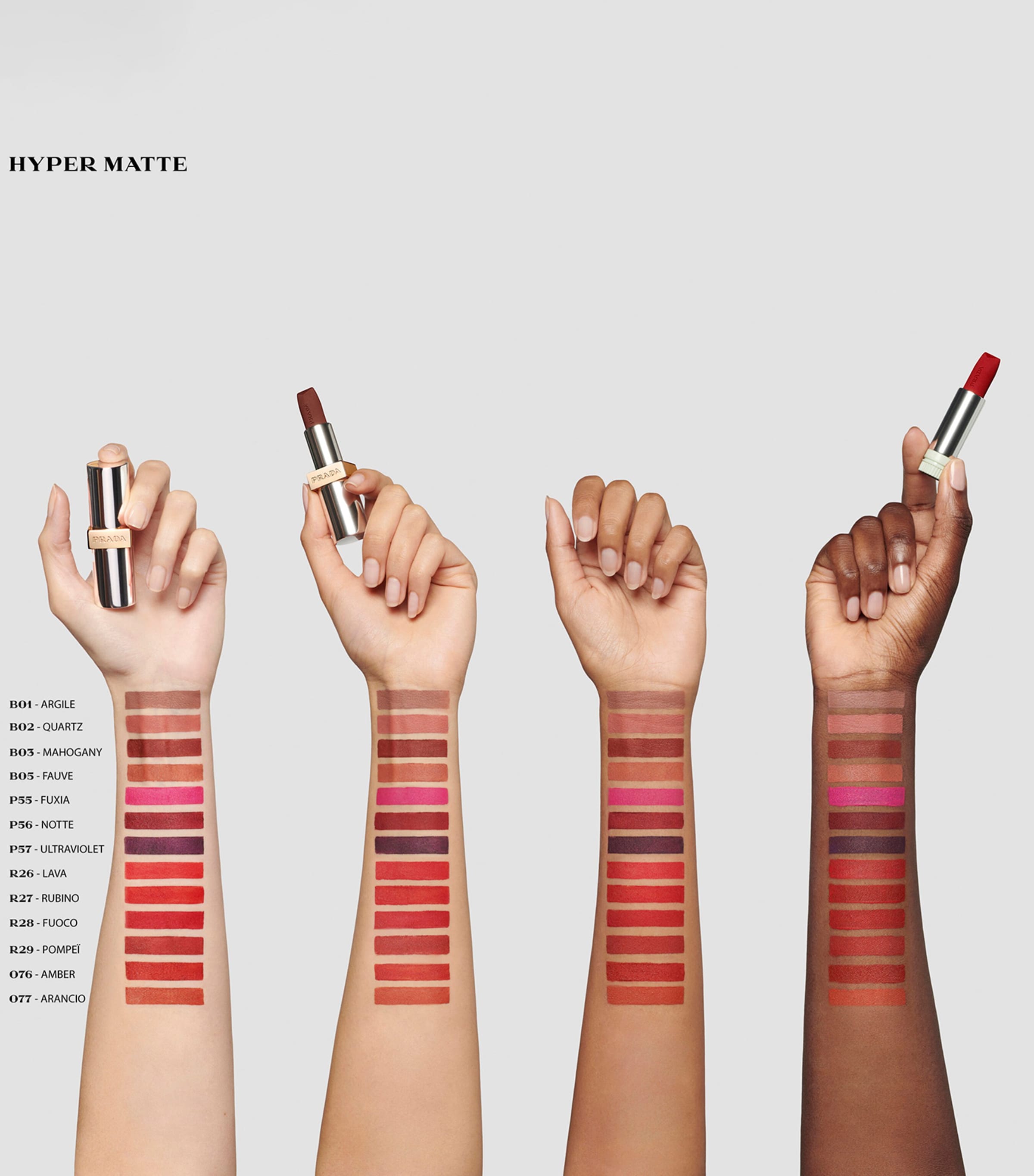 Prada Monochrome Hyper Matte Lipstick B13 Image 3