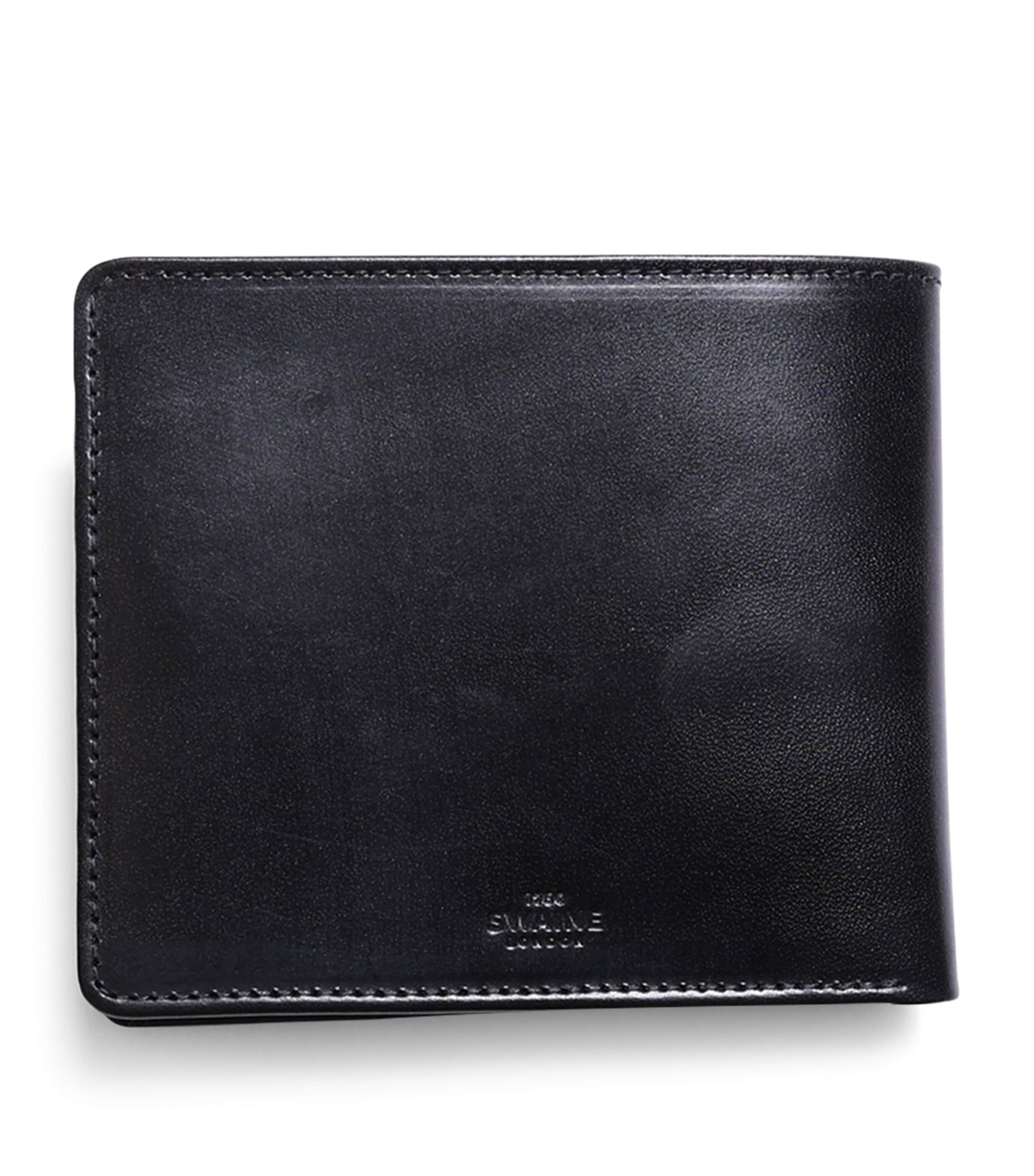 Swaine Leather Bifold Wallet Black/black Image 1