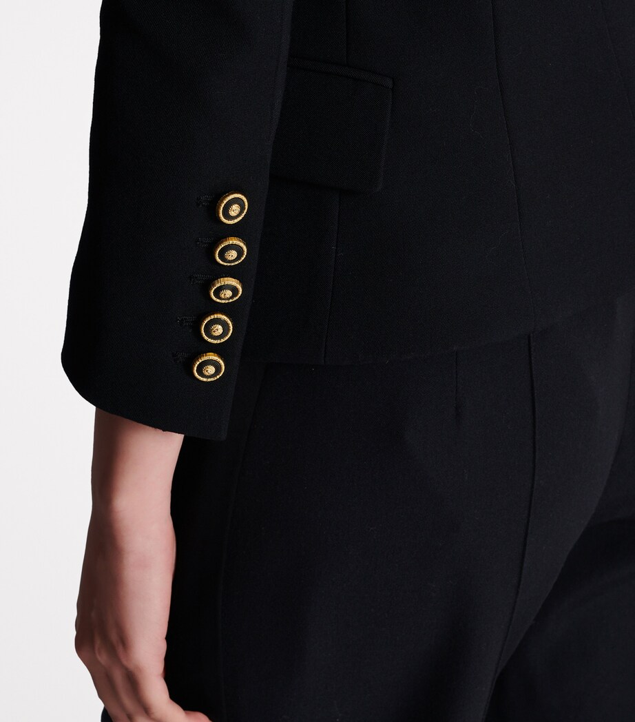Virgin Wool Blazer 0PA NOIR Image 8