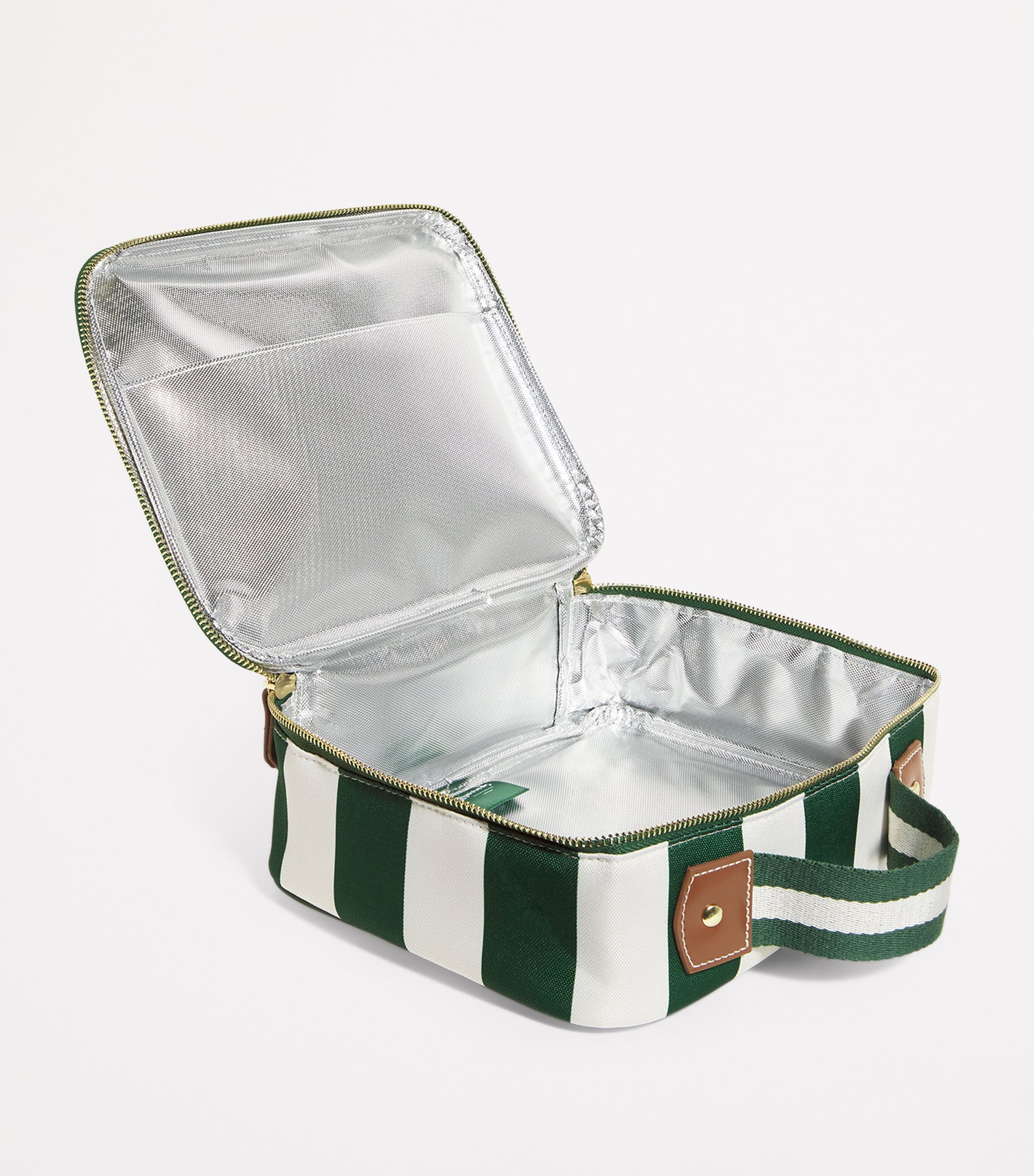 Striped Sandwich Box HARRODS GREEN Image 3