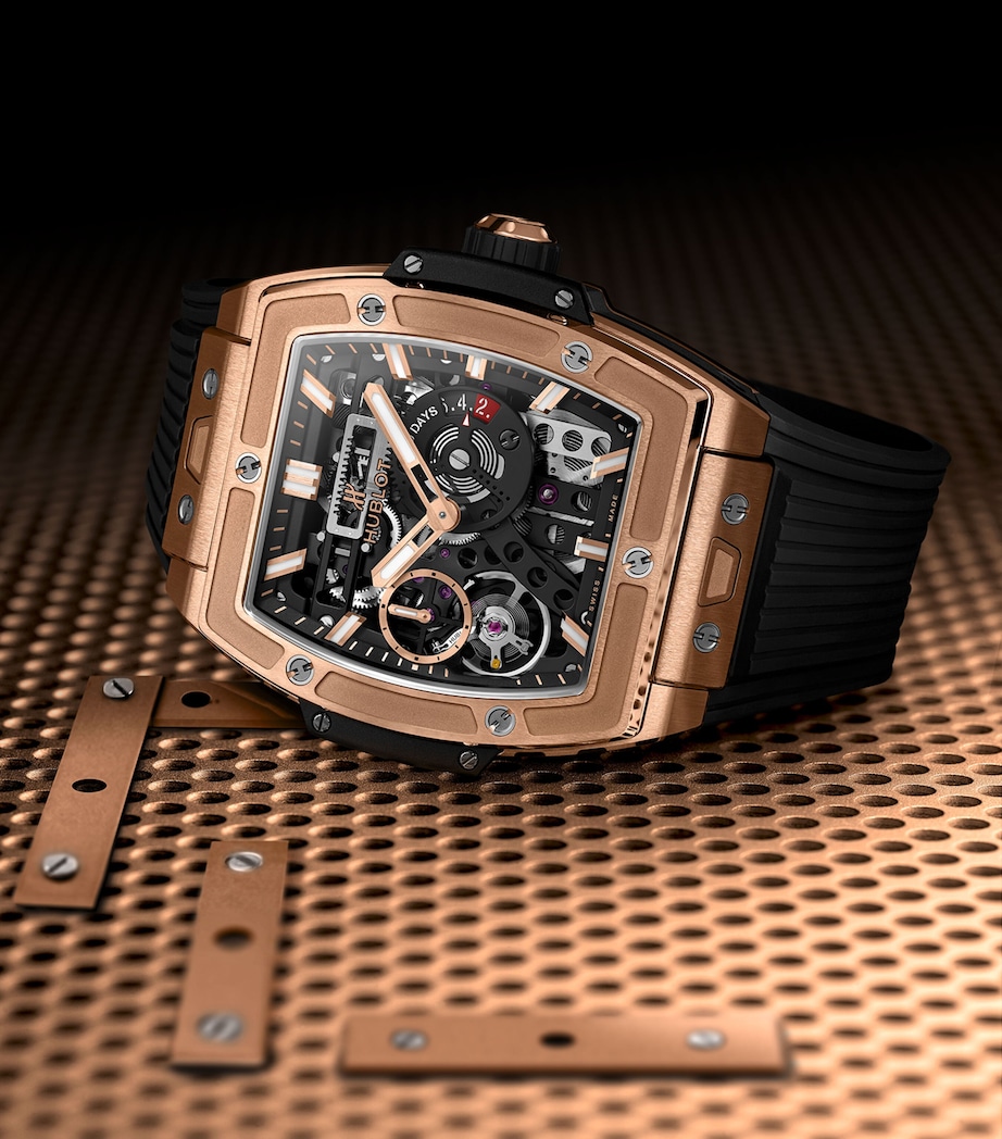 King Gold Spirit of Big Bang Meca-10 Watch 45mm BLACK Image 4