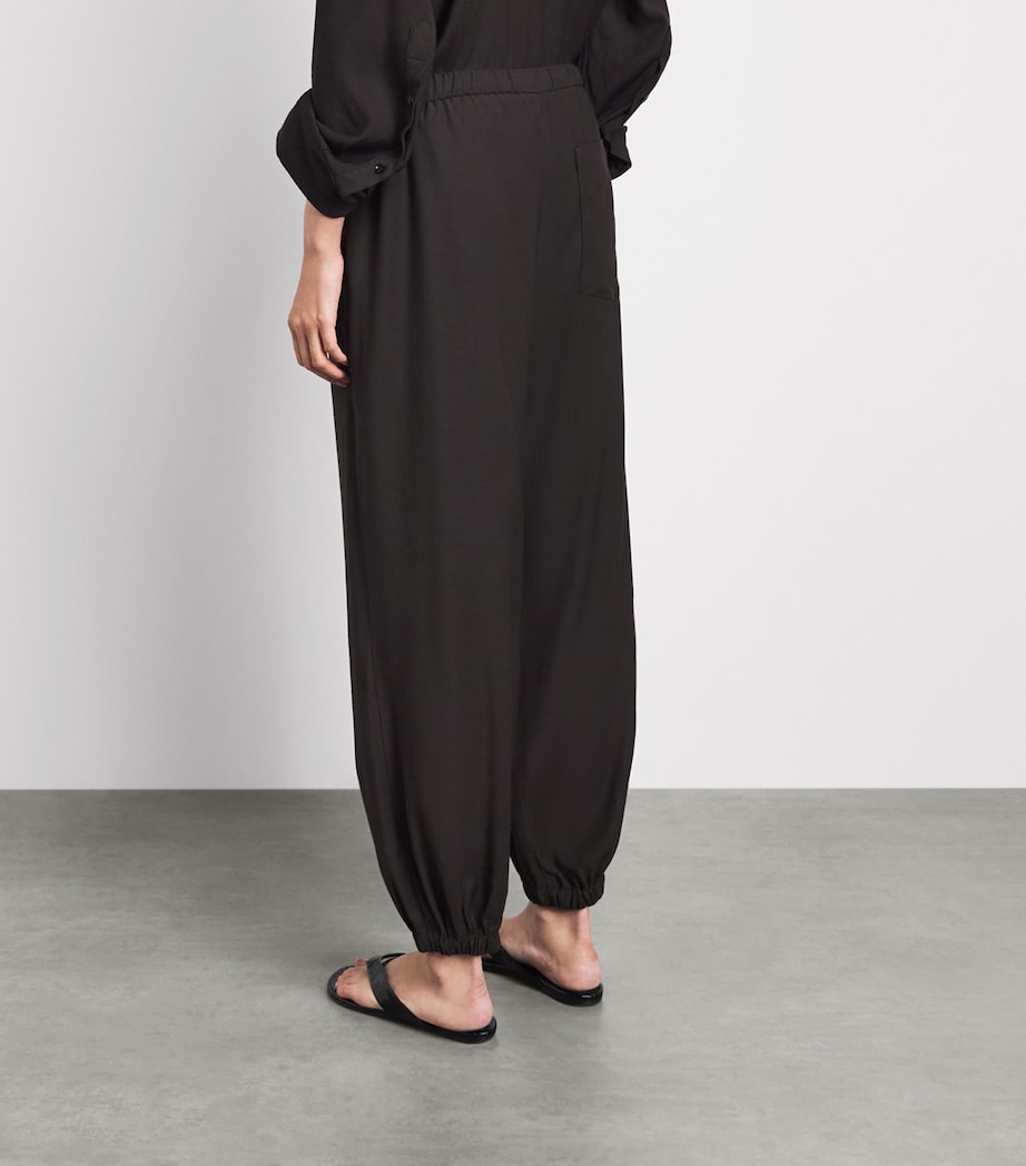 Citizens of Humanity Womens Bubble Drawstring Trousers Brown Image 5